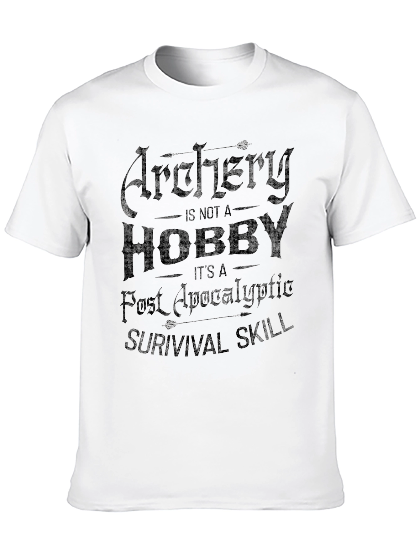 Archery Survival Skill Graphic T-Shirt