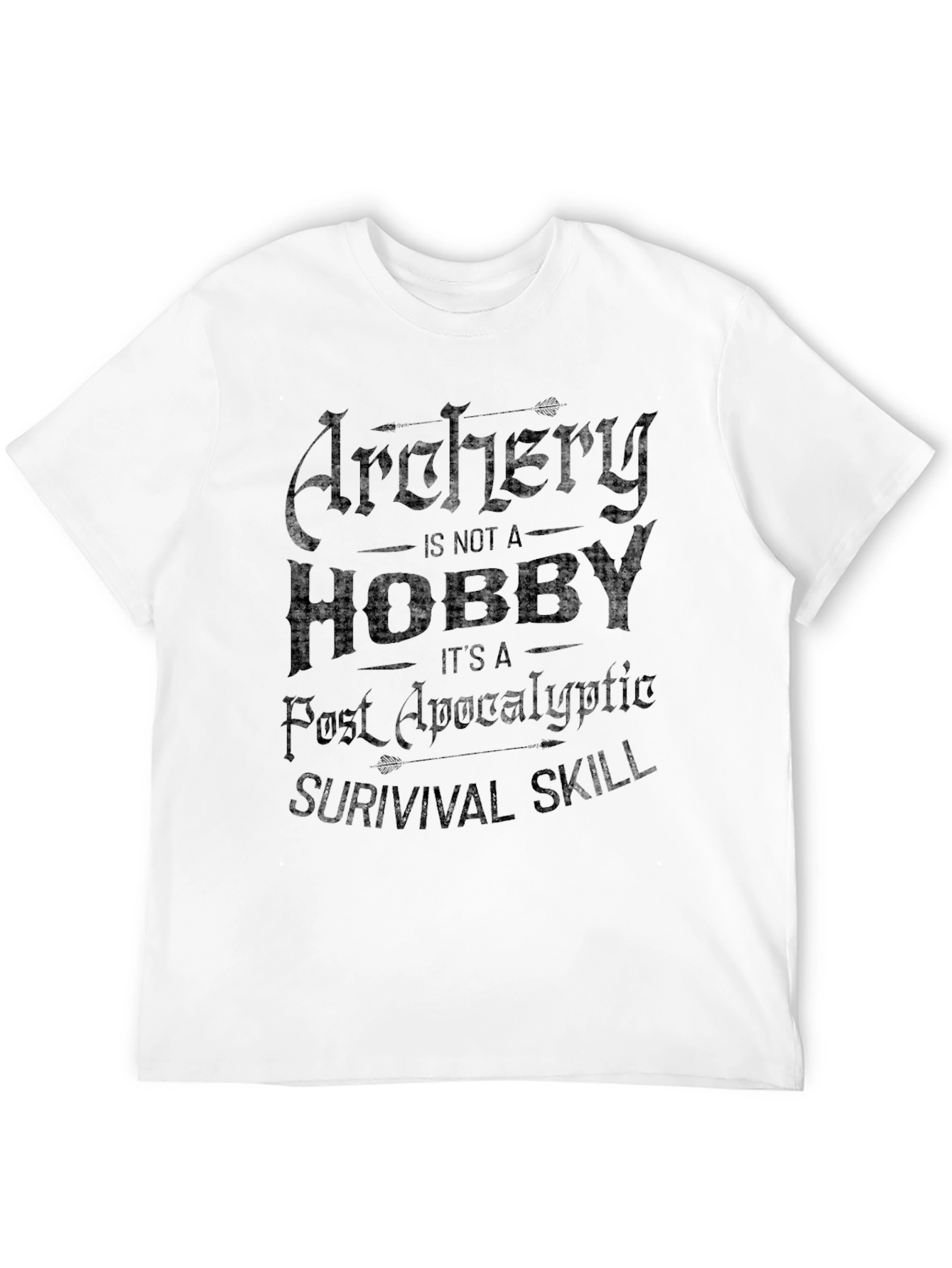 Archery Survival Skill Graphic T-Shirt