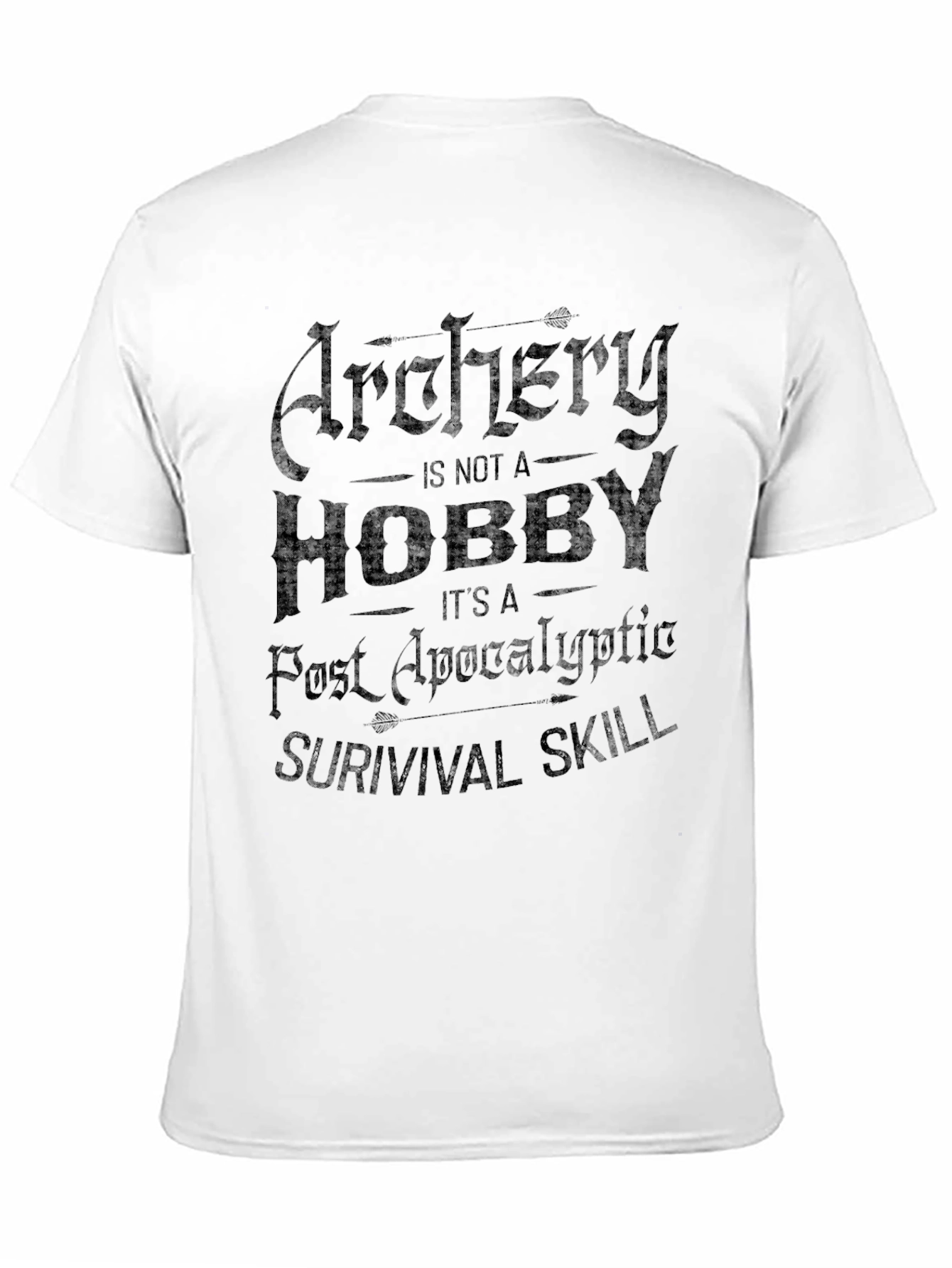 Archery Survival Skill Graphic T-Shirt