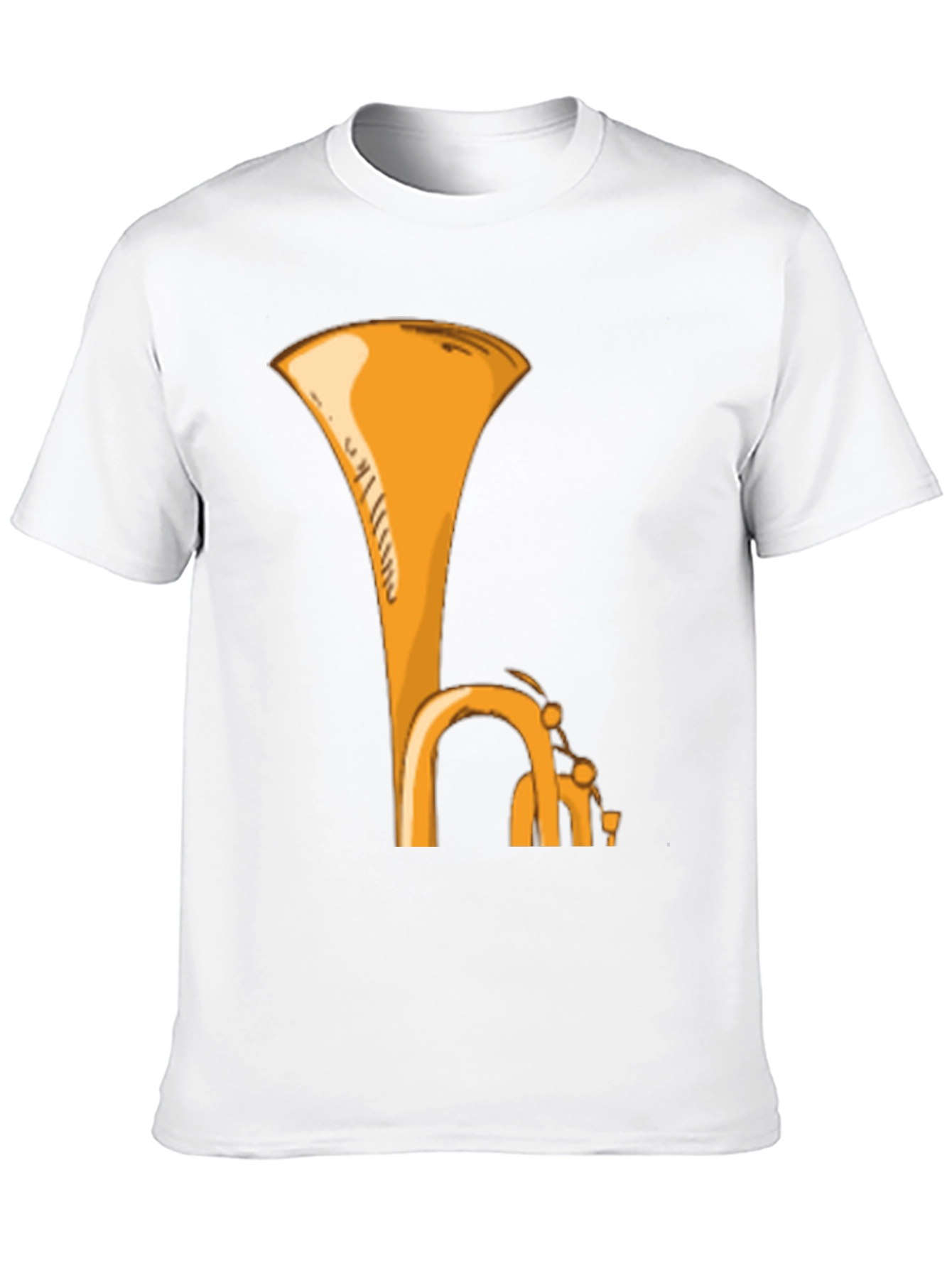 Tuba Graphic Tee - Music Lovers Black T-Shirt
