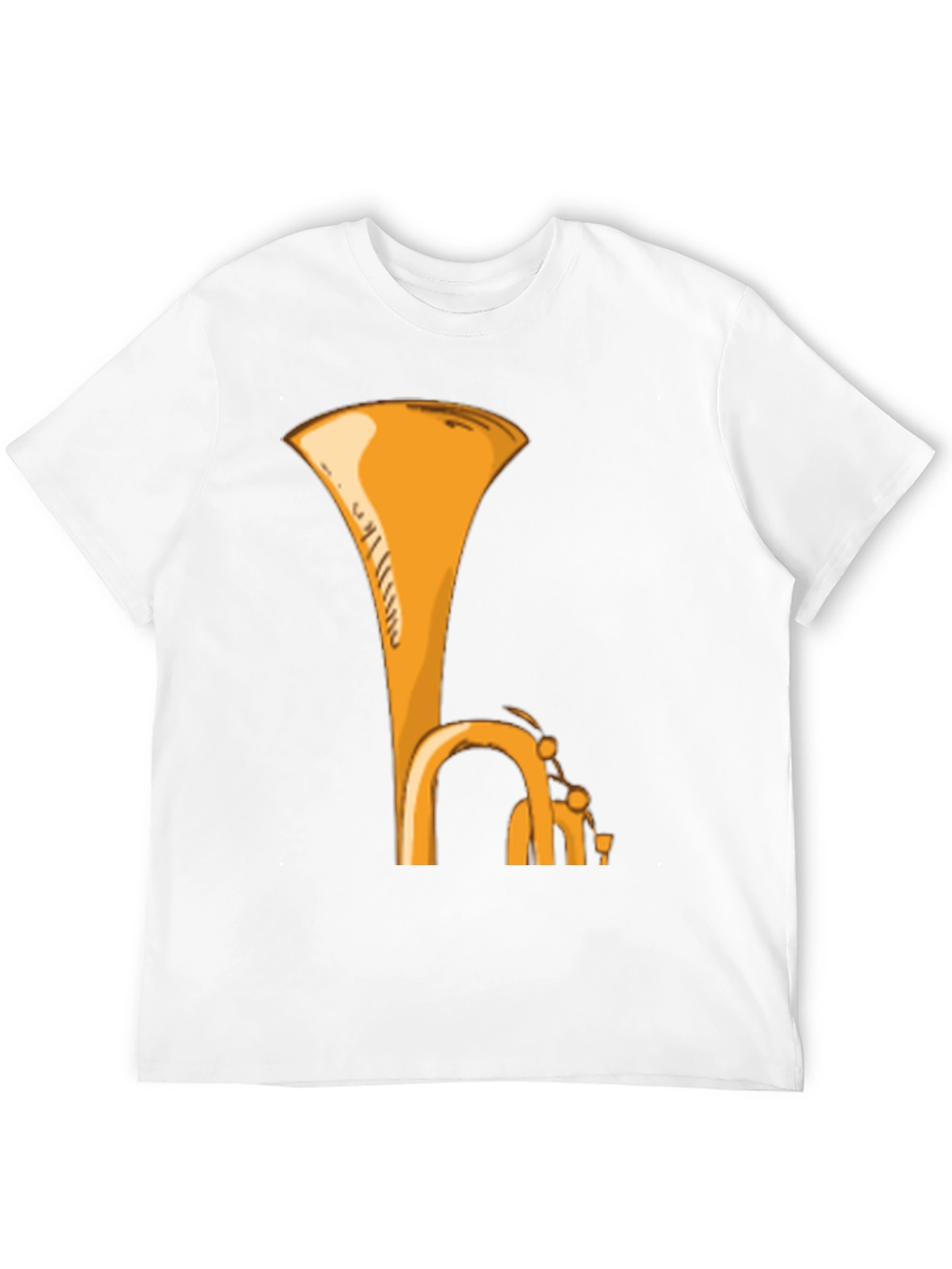 Tuba Graphic Tee - Music Lovers Black T-Shirt