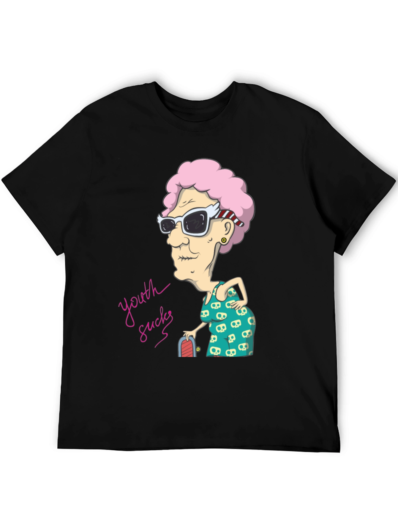 Youth Sucks T-Shirt - Cool Grandma Graphic