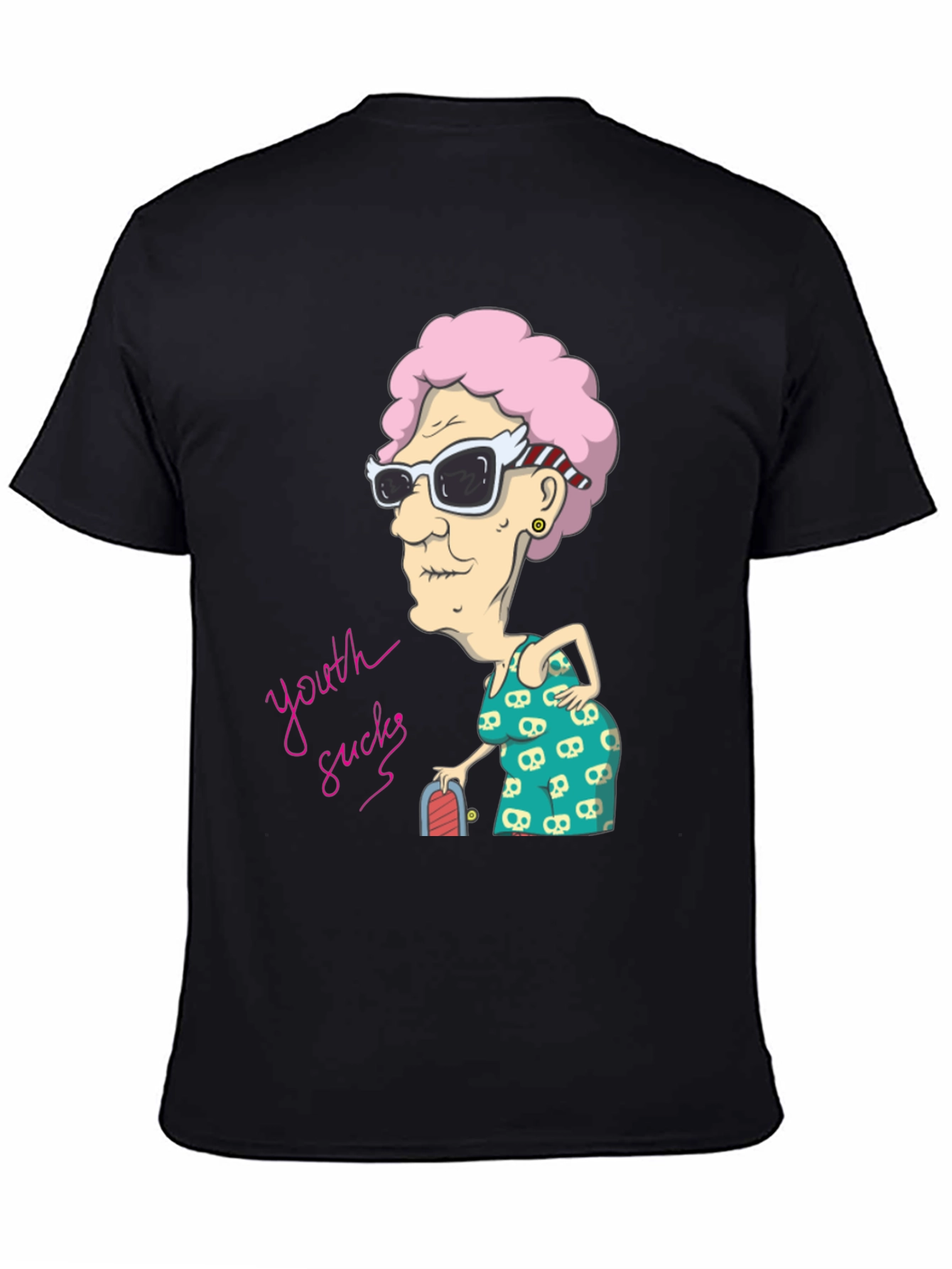 Youth Sucks T-Shirt - Cool Grandma Graphic