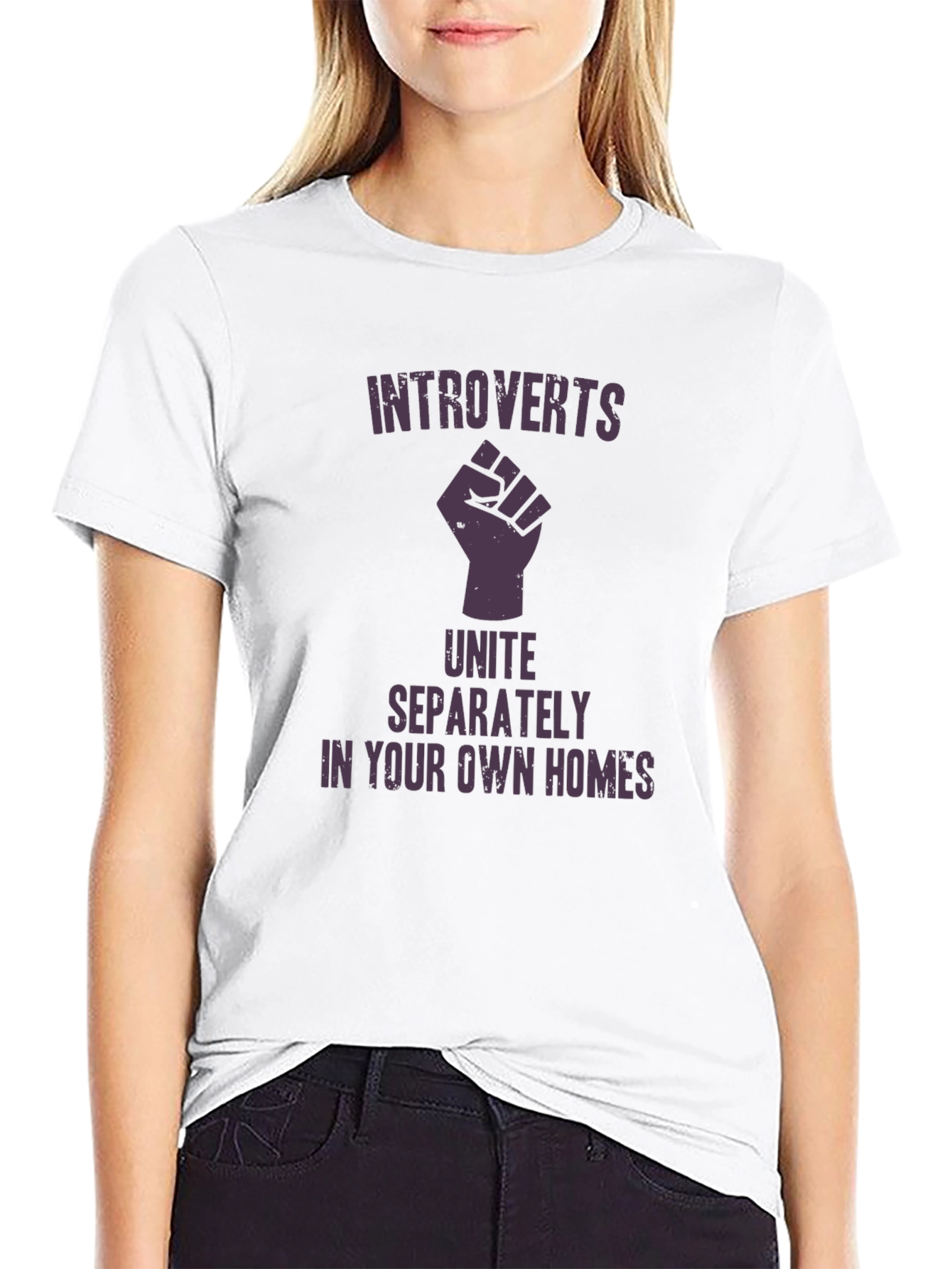 Introverts Unite Graphic T-Shirt