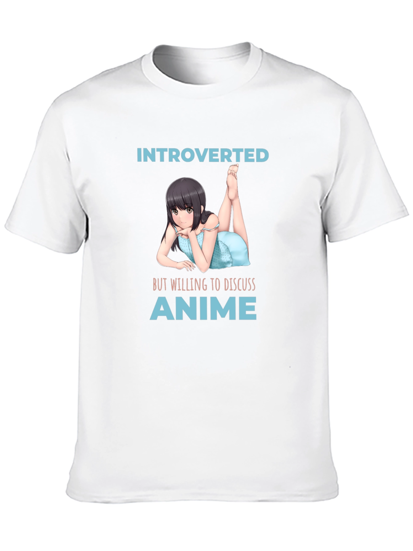 Introverted Anime Lover T-Shirt - Black