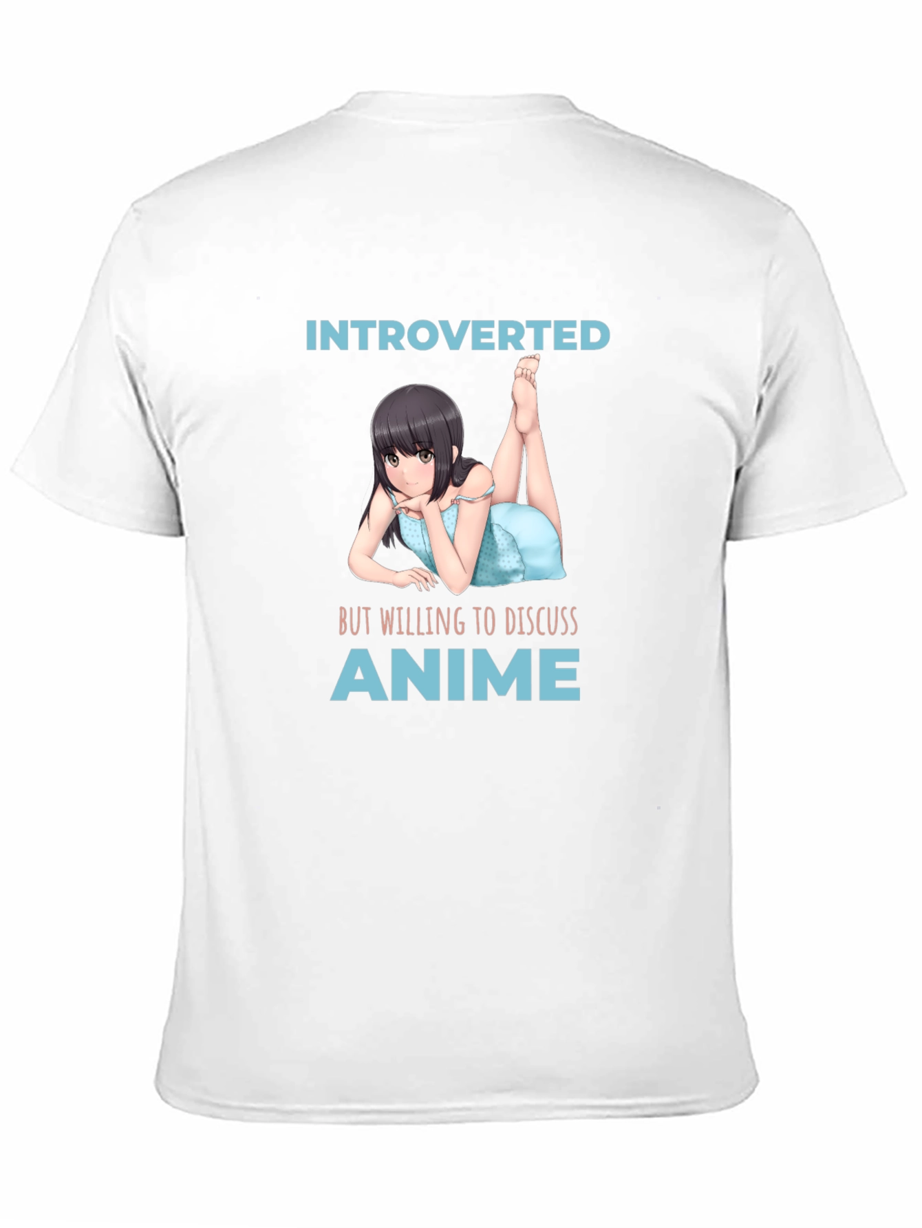 Introverted Anime Lover T-Shirt - Black