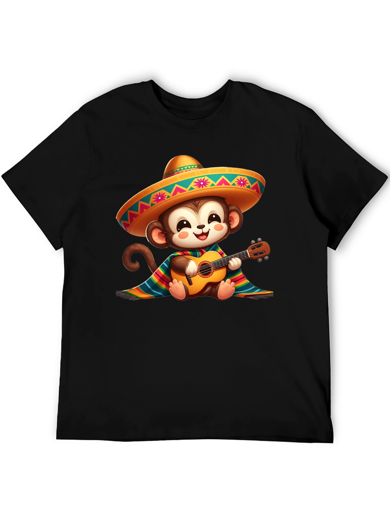 Monkey with Guitar T-Shirt