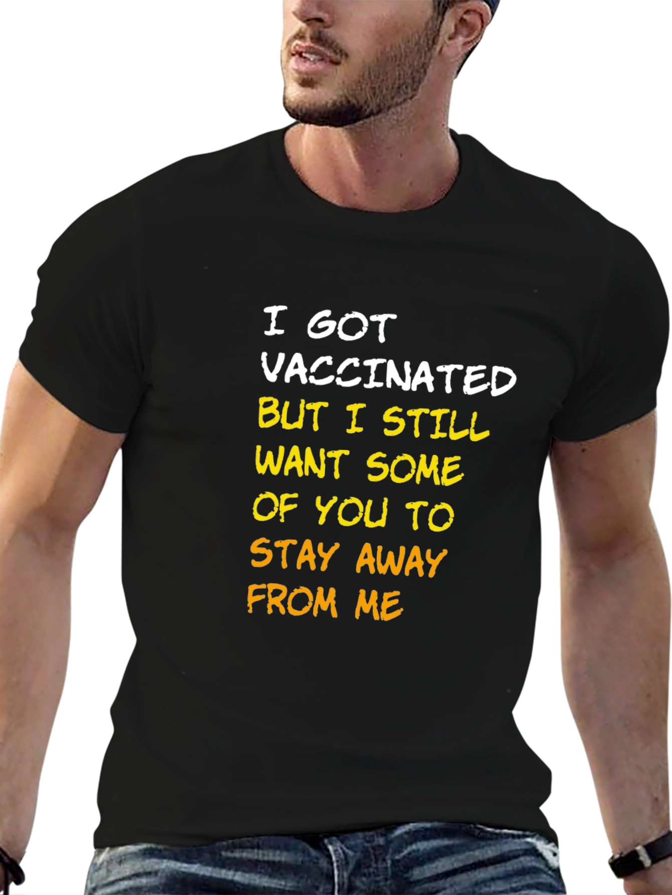 Vaccinated Stay Away T-Shirt