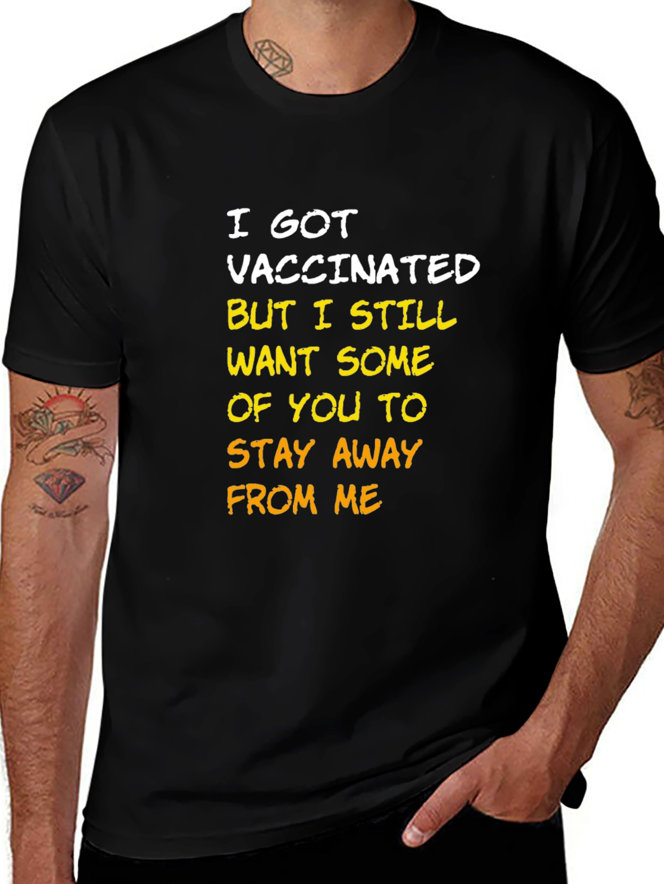 Vaccinated Stay Away T-Shirt