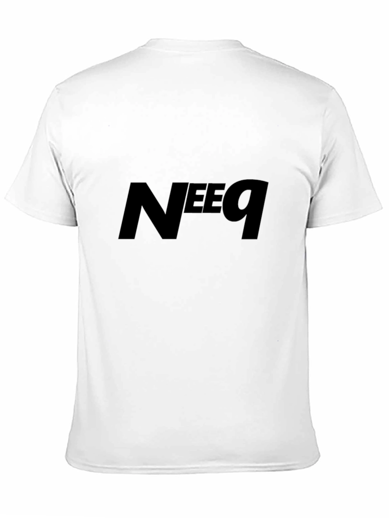 Bold Graphic Tee - NEEQ Black T-Shirt