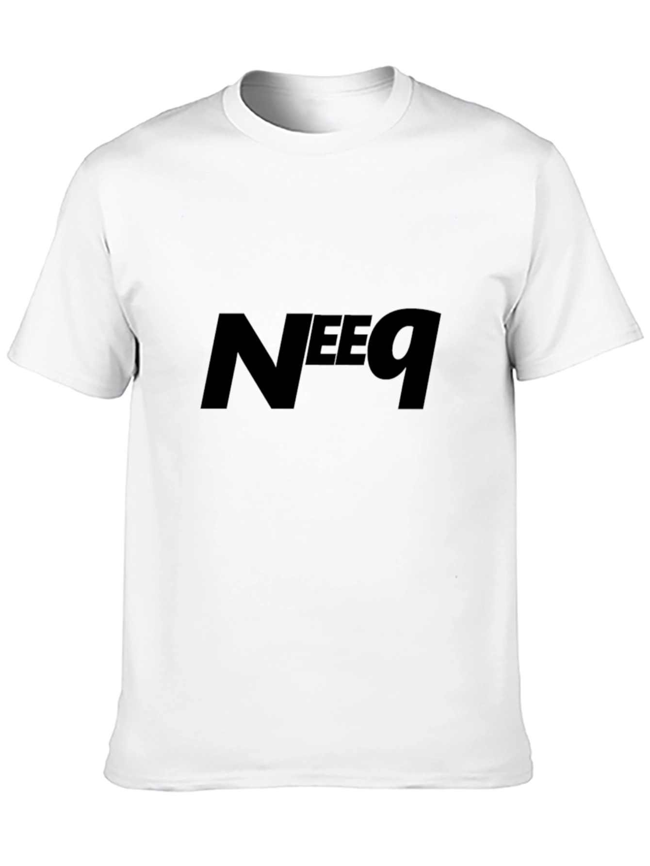 Bold Graphic Tee - NEEQ Black T-Shirt