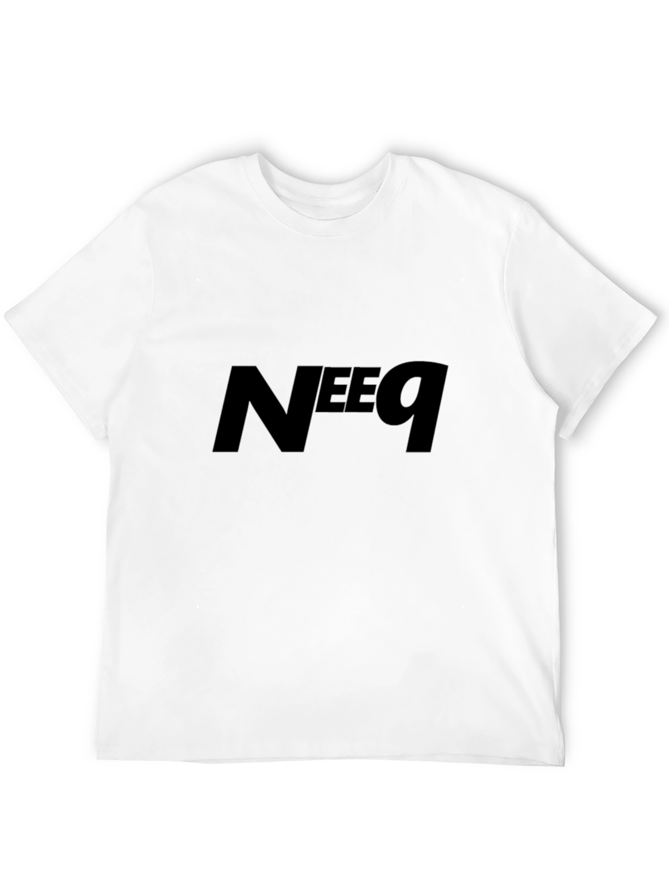 Bold Graphic Tee - NEEQ Black T-Shirt