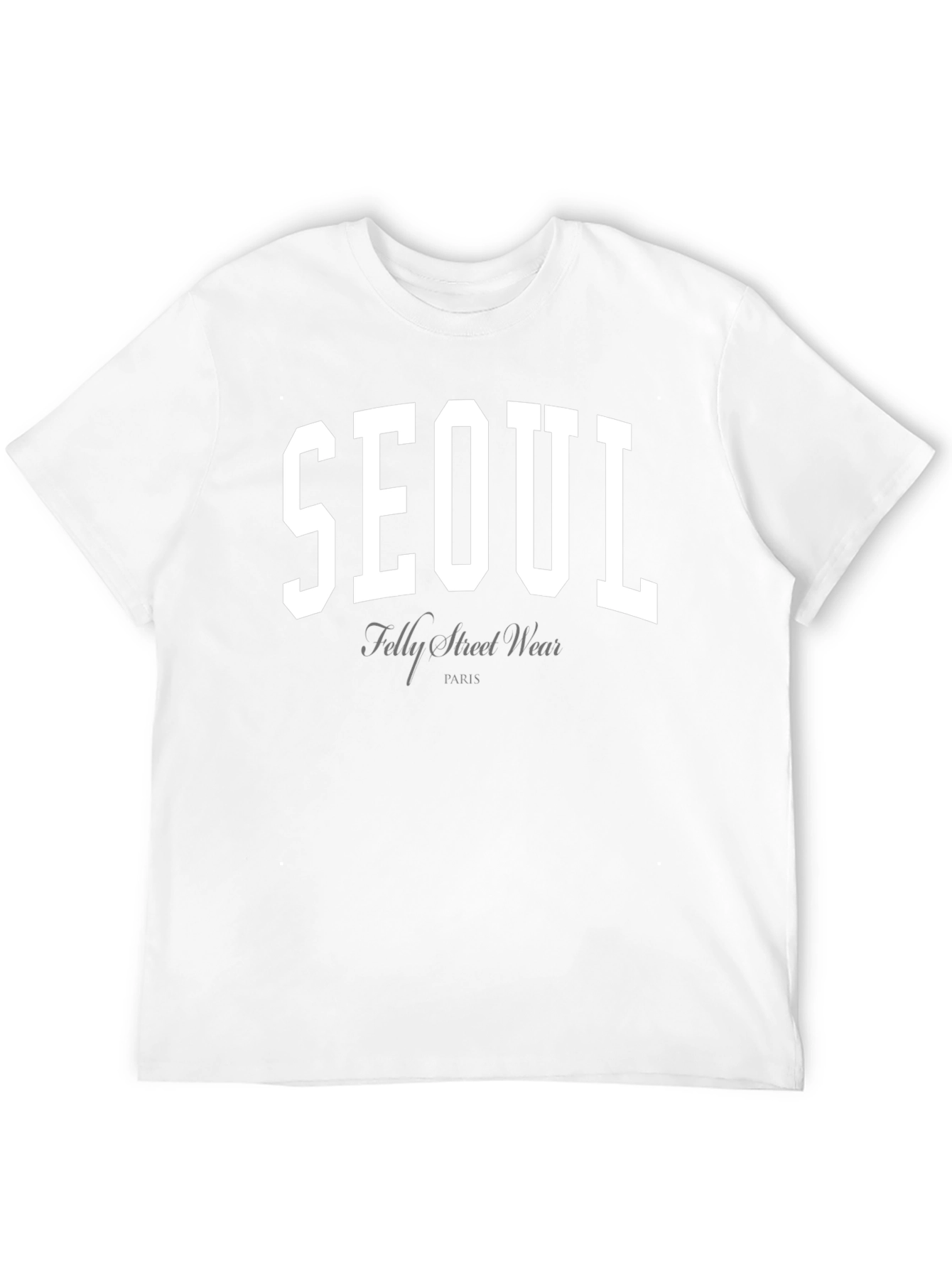 Seoul Street Wear Black T-Shirt