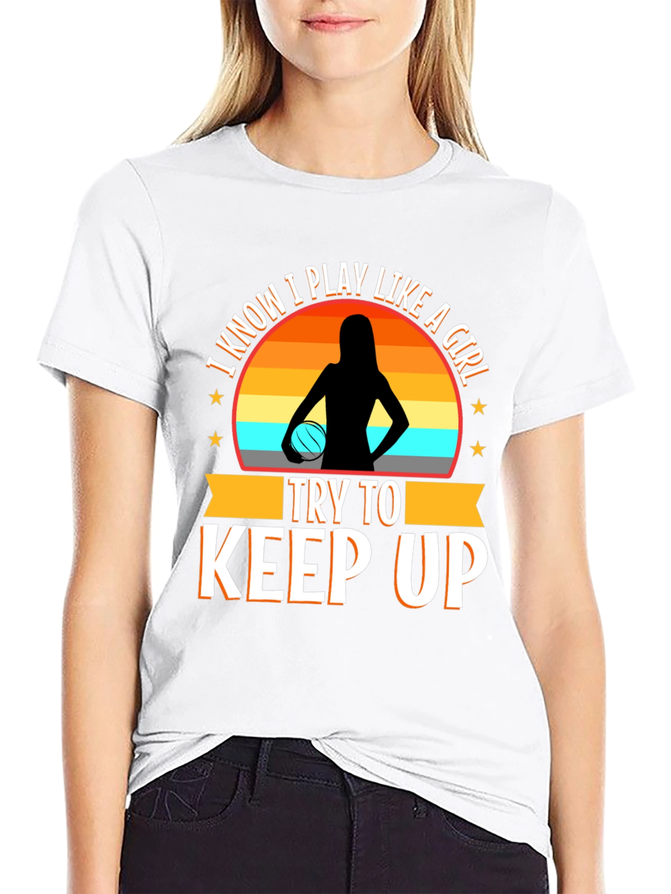 I Know I Play Like A Girl T-Shirt