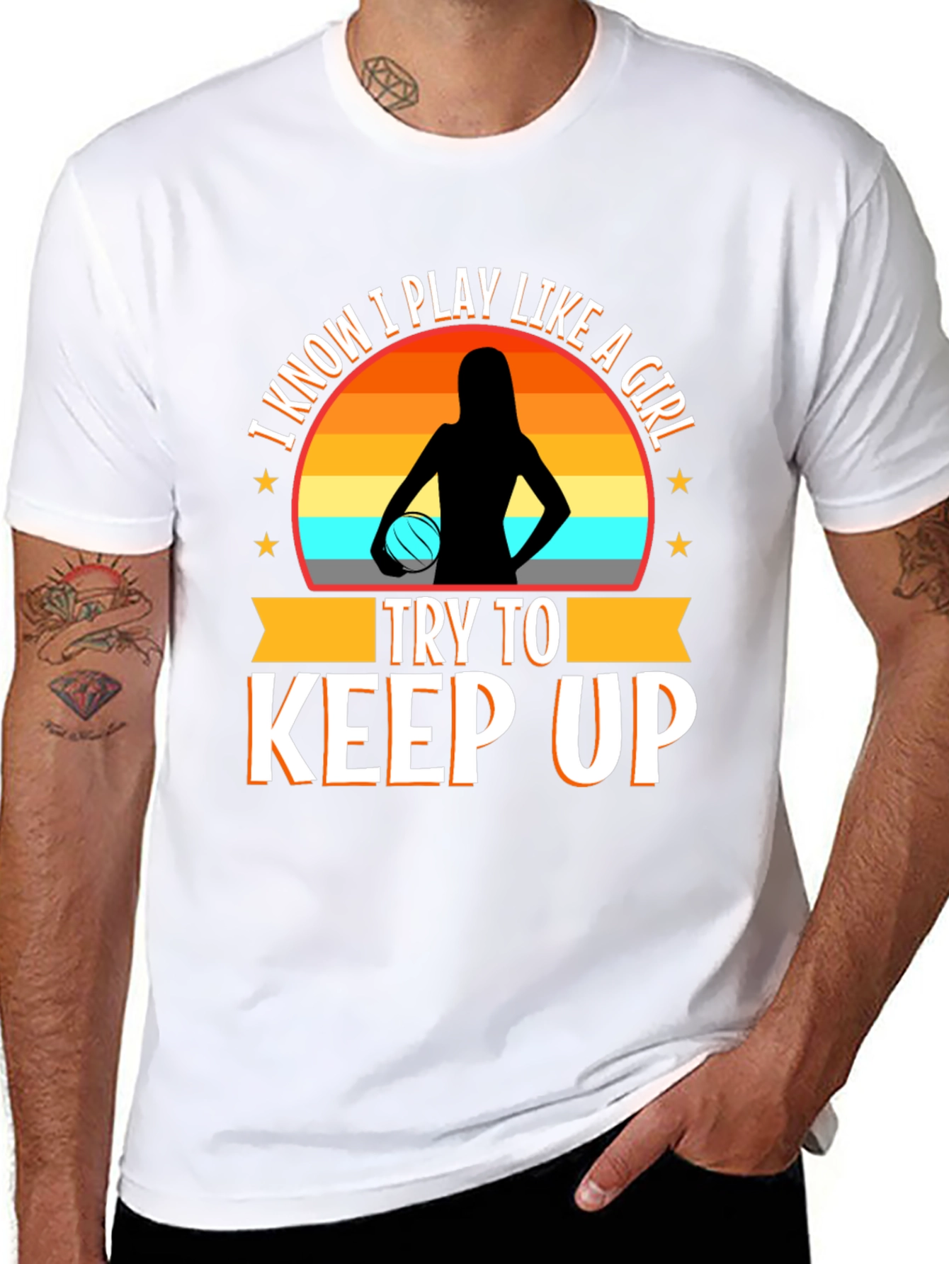I Know I Play Like A Girl T-Shirt