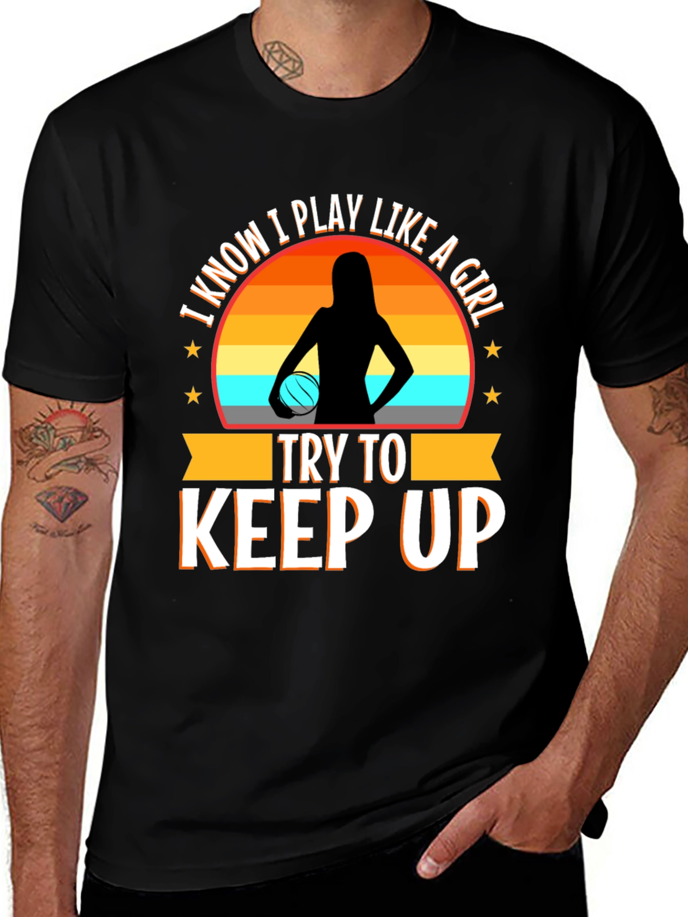 I Know I Play Like A Girl T-Shirt