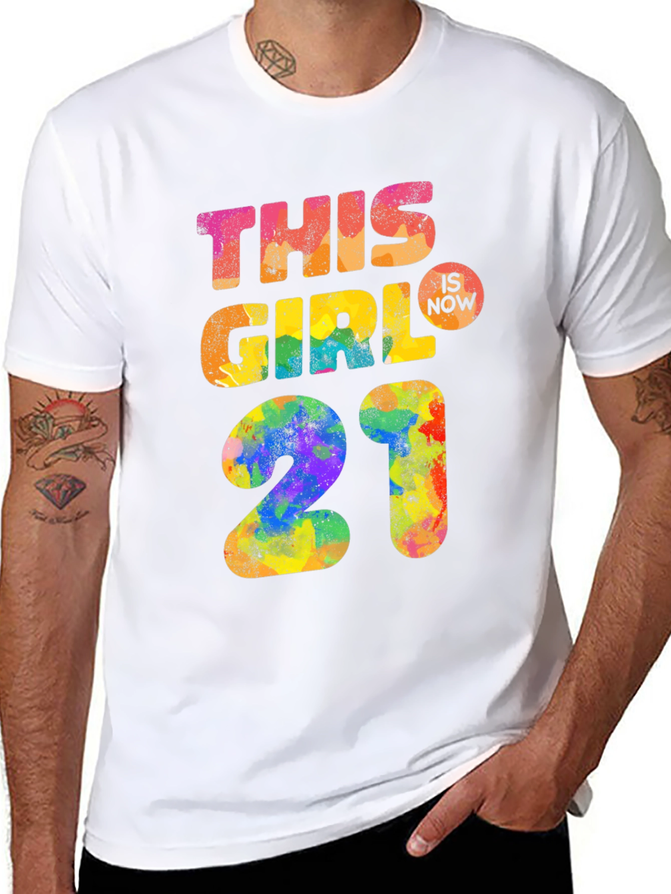 This Girl Is Now 21 T-Shirt