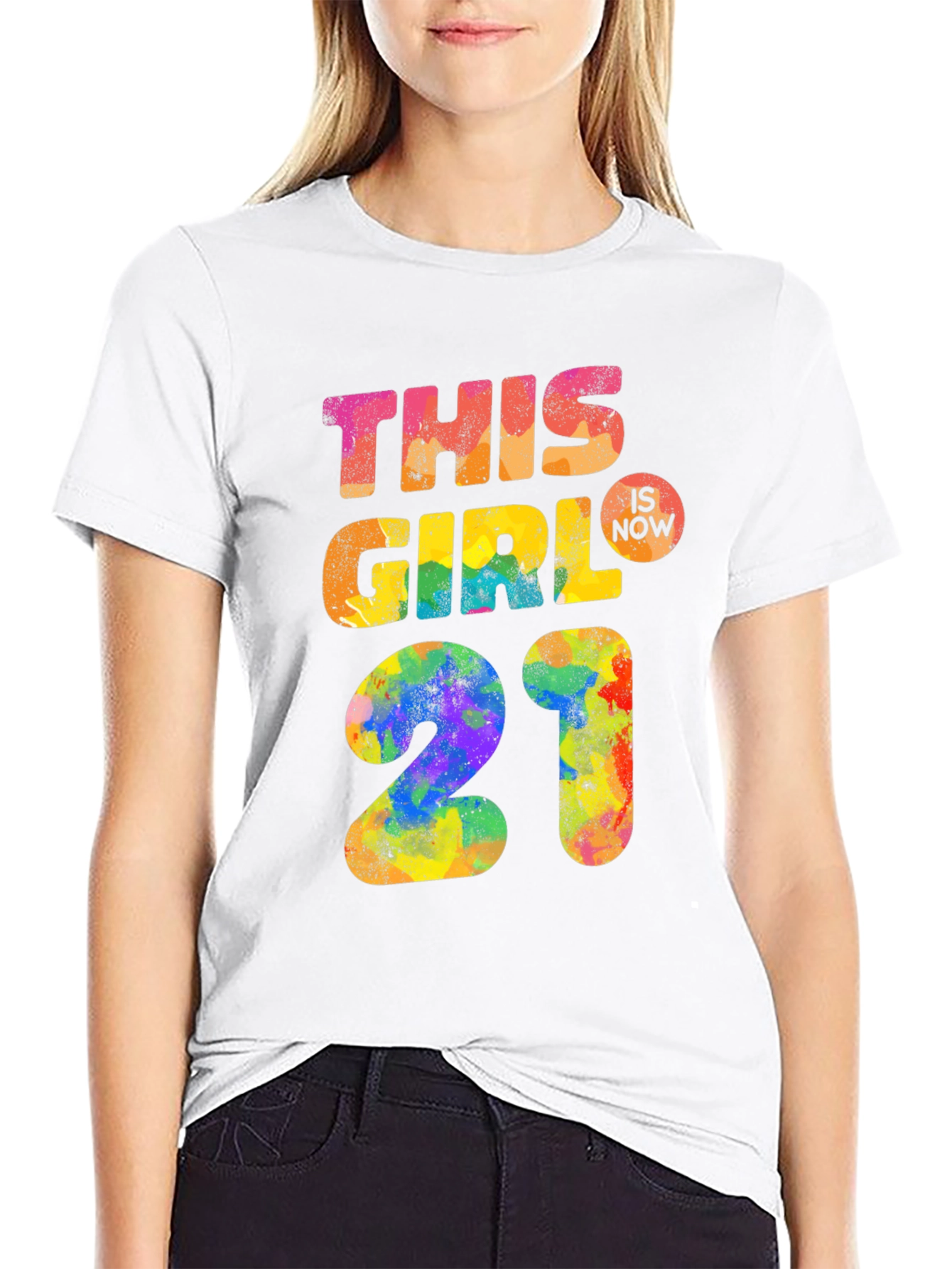 This Girl Is Now 21 T-Shirt
