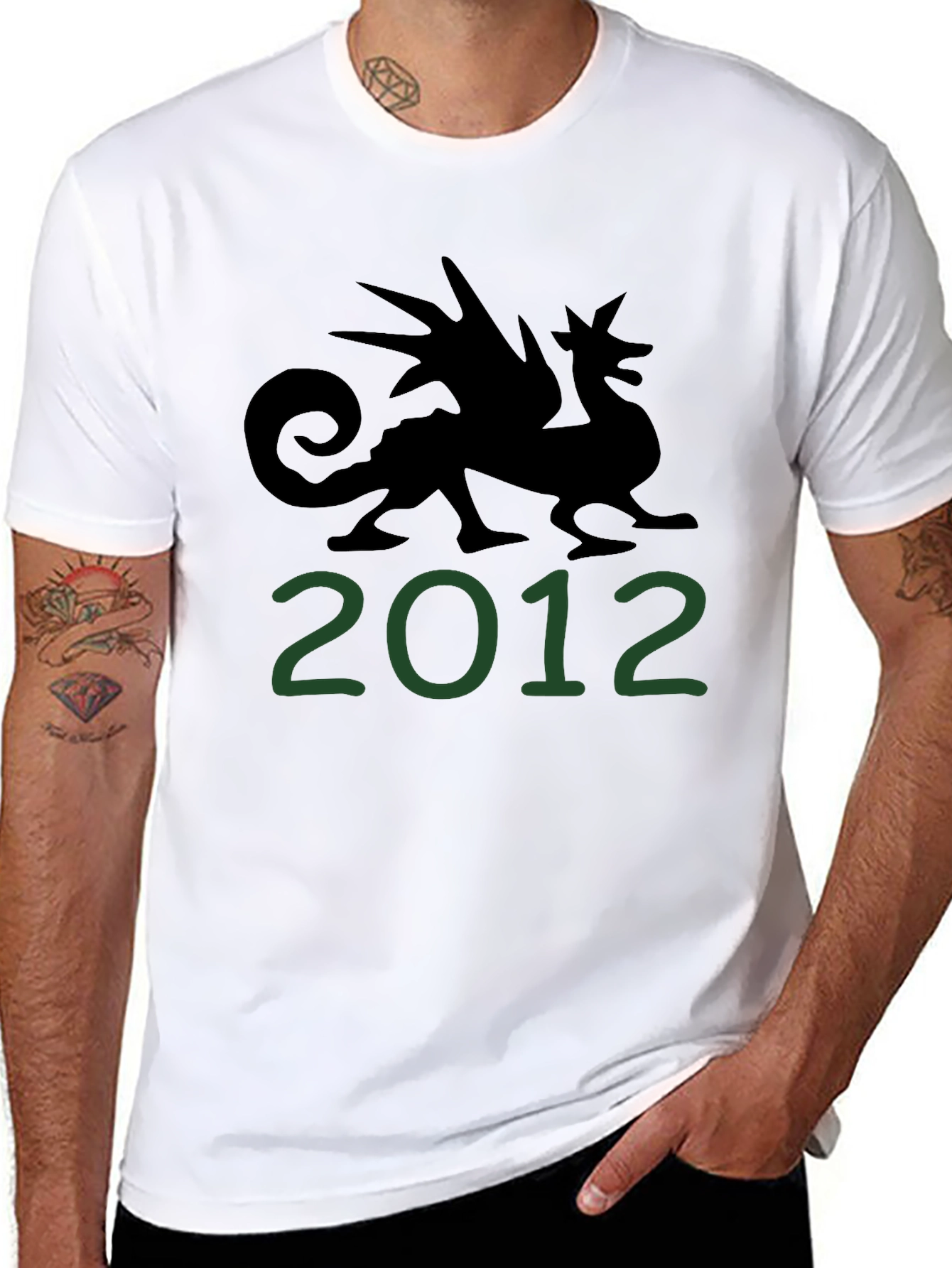 Welsh Dragon 2012 Graphic Tee