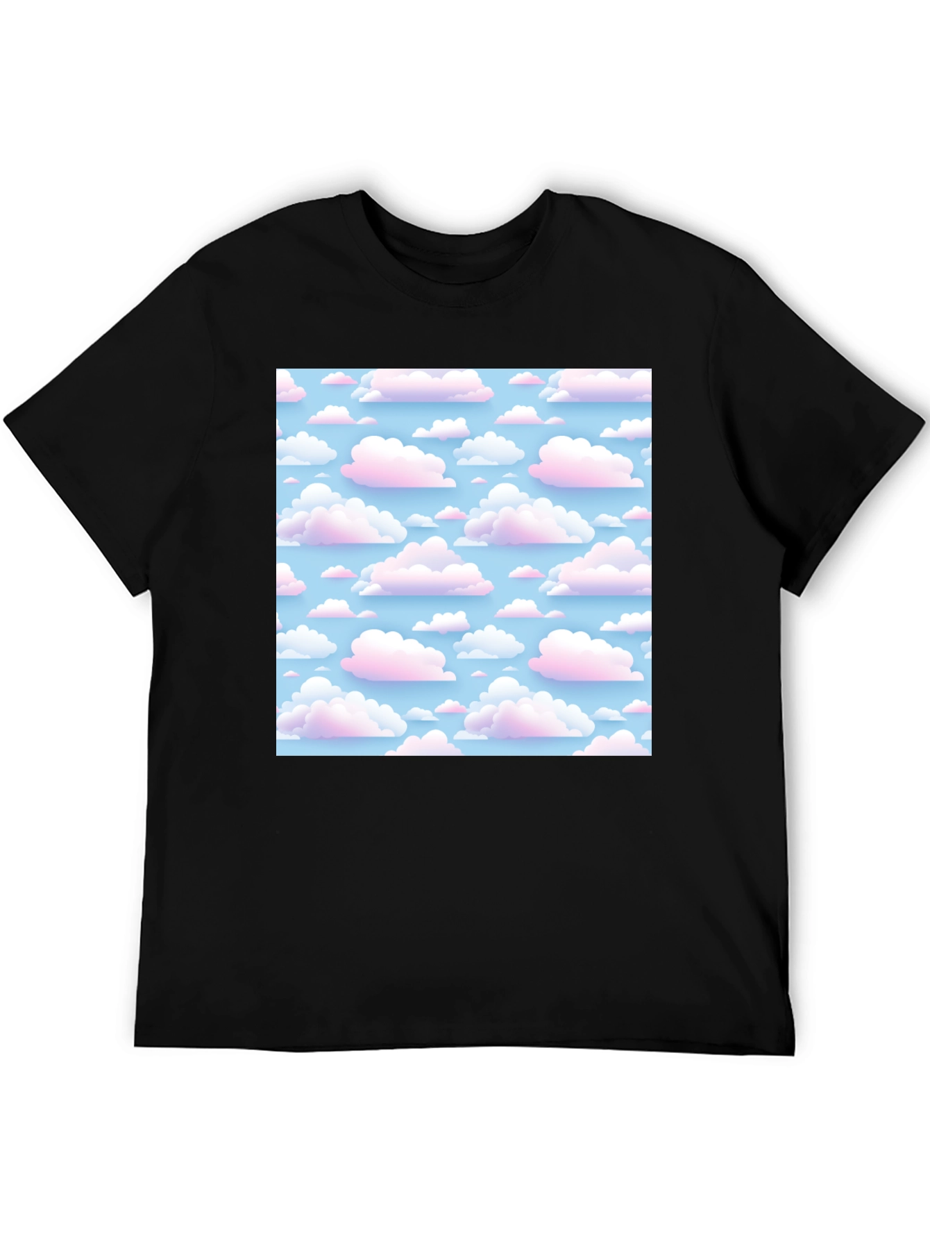 Cloud Print Tee - Dreamy Comfort