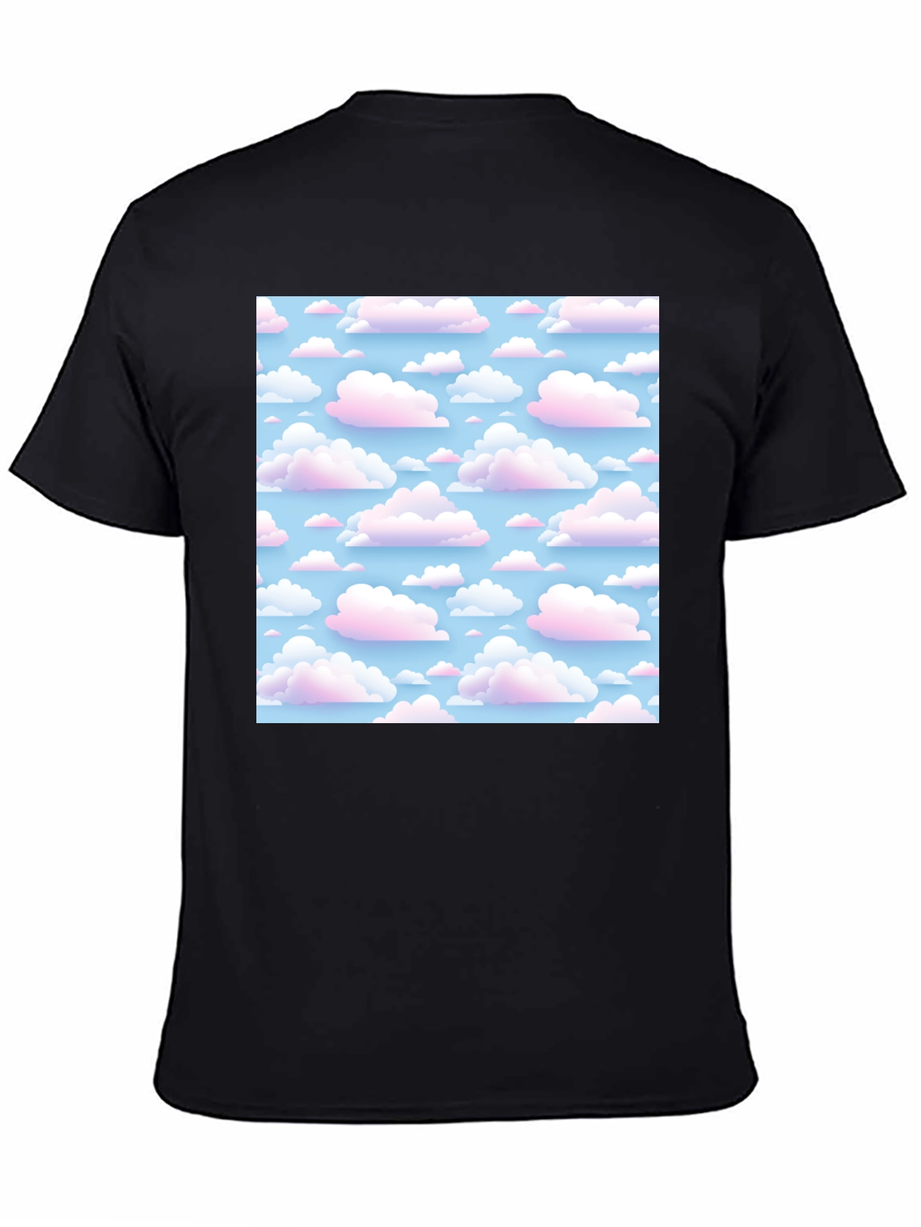 Cloud Print Tee - Dreamy Comfort