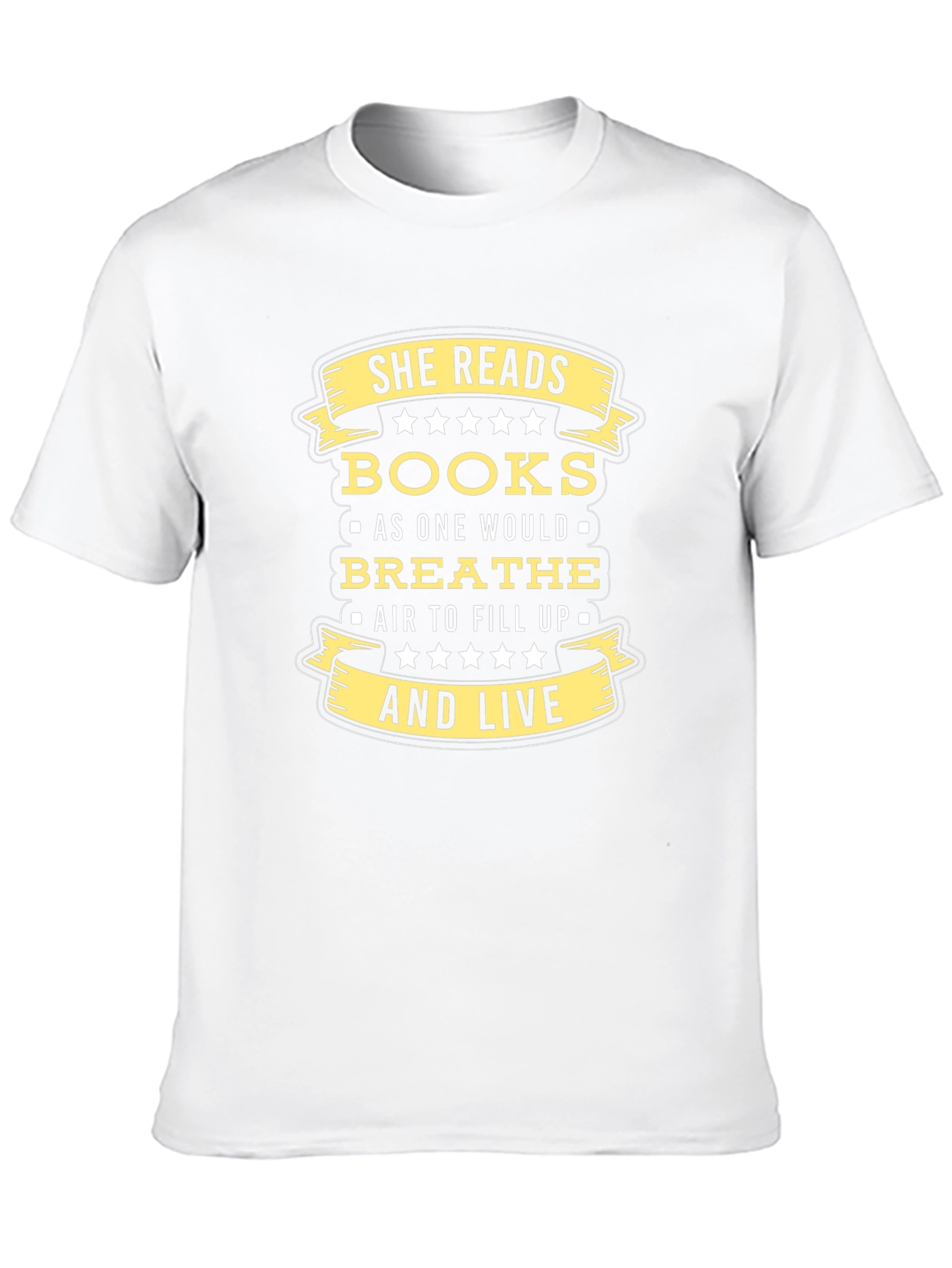She Reads Books T-Shirt - Reader Apparel