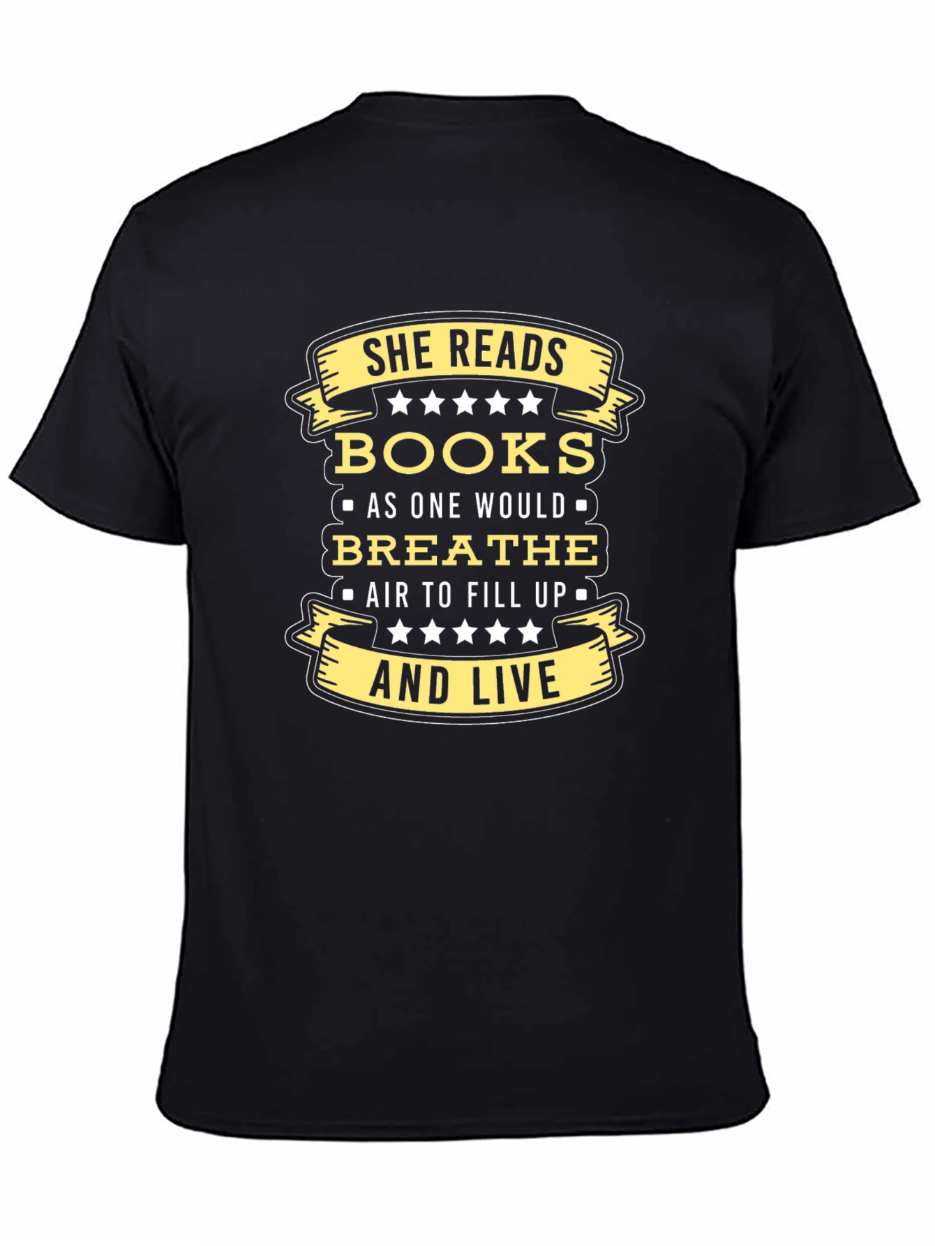 She Reads Books T-Shirt - Reader Apparel