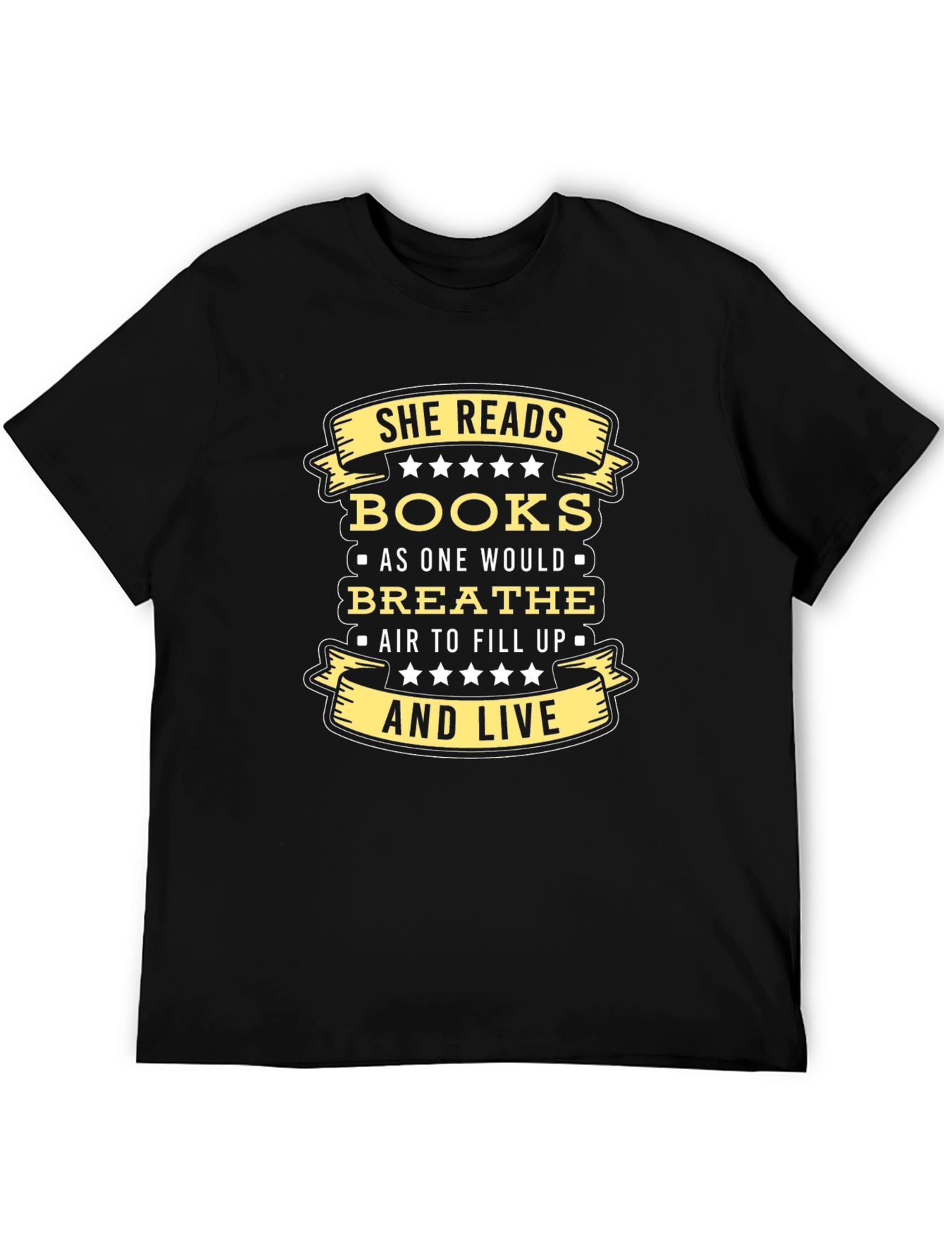 She Reads Books T-Shirt - Reader Apparel