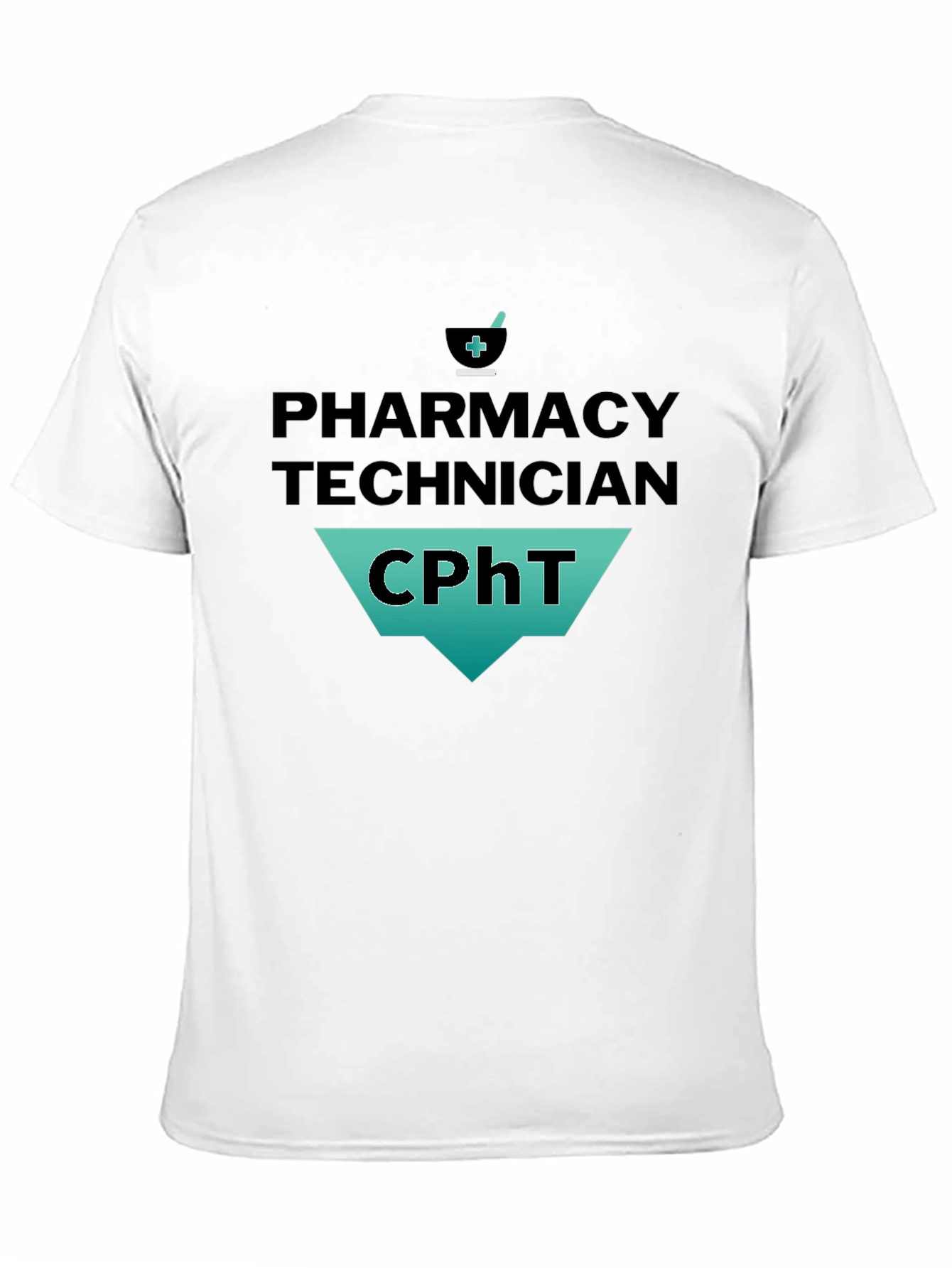 Pharmacy Technician CPhT T-Shirt - Black