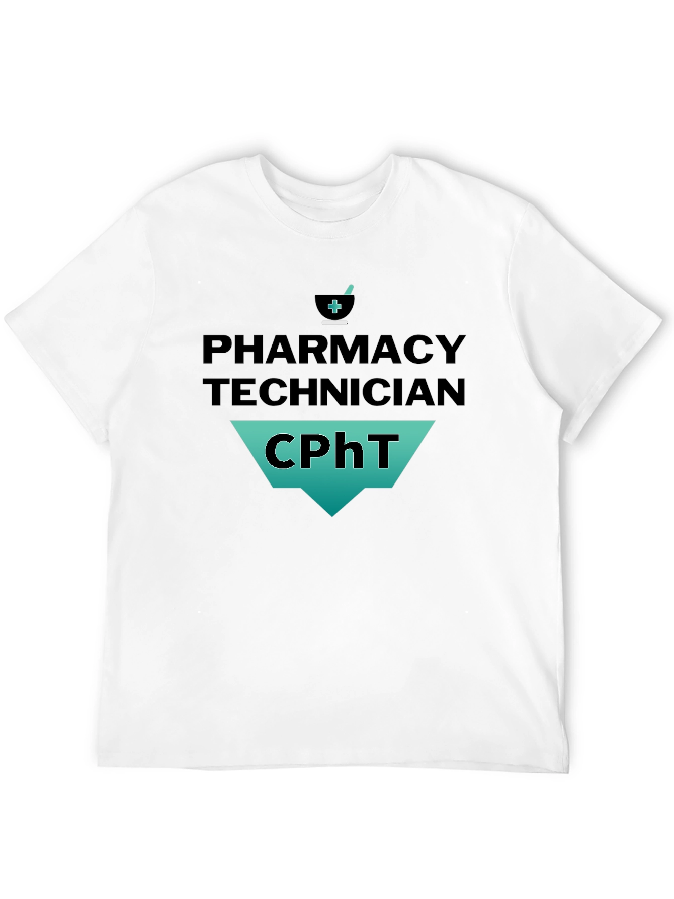 Pharmacy Technician CPhT T-Shirt - Black