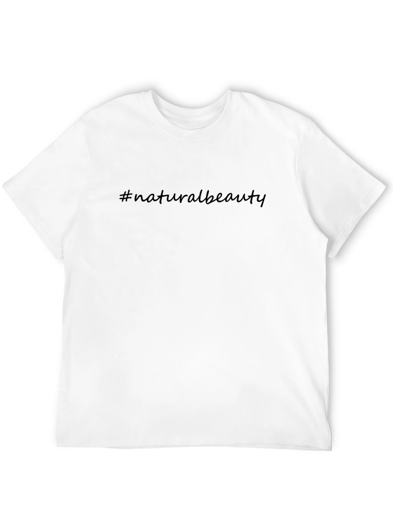 Natural Beauty Black T-Shirt