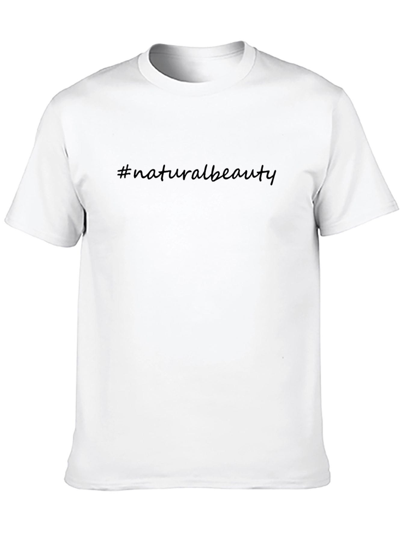 Natural Beauty Black T-Shirt