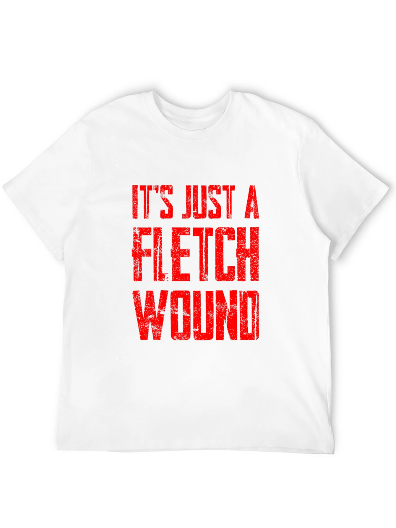 Its Just a Flesh Wound T-Shirt - Black