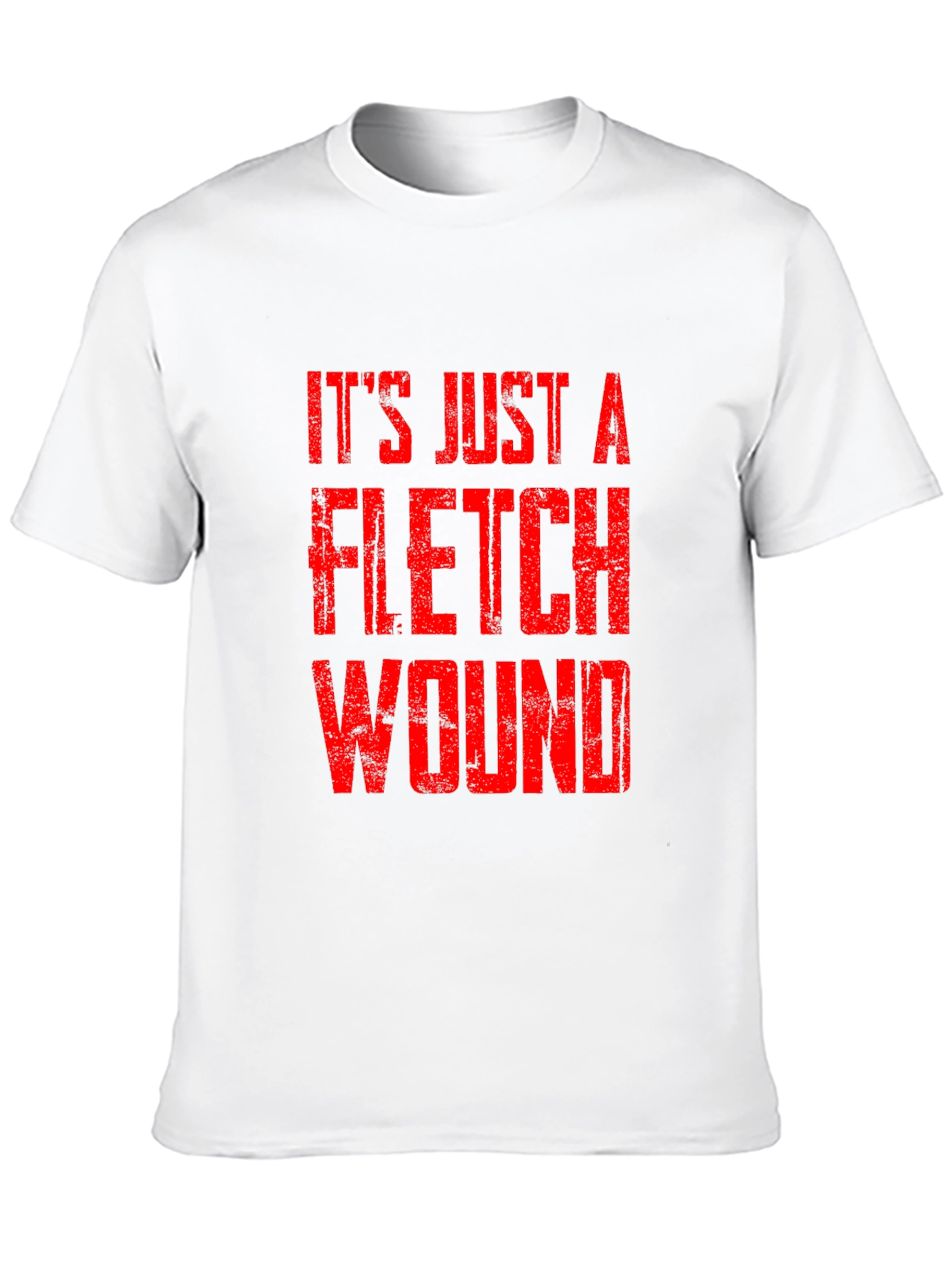 Its Just a Flesh Wound T-Shirt - Black