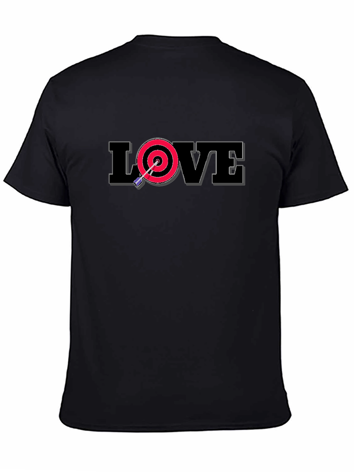 LOVE Dartboard T-Shirt - Perfect Aim True Love