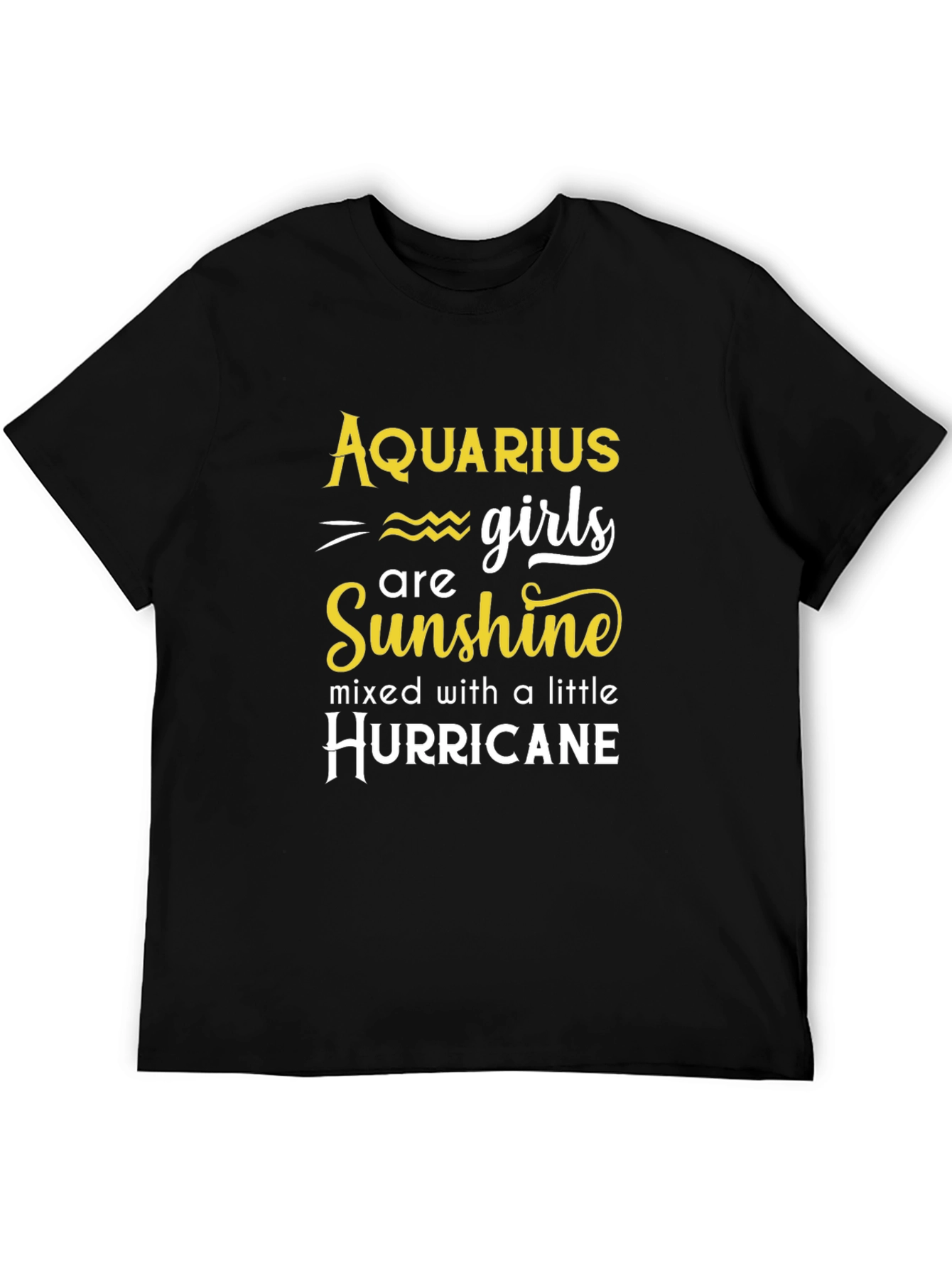 Aquarius Girls Sunshine and Hurricane T-Shirt