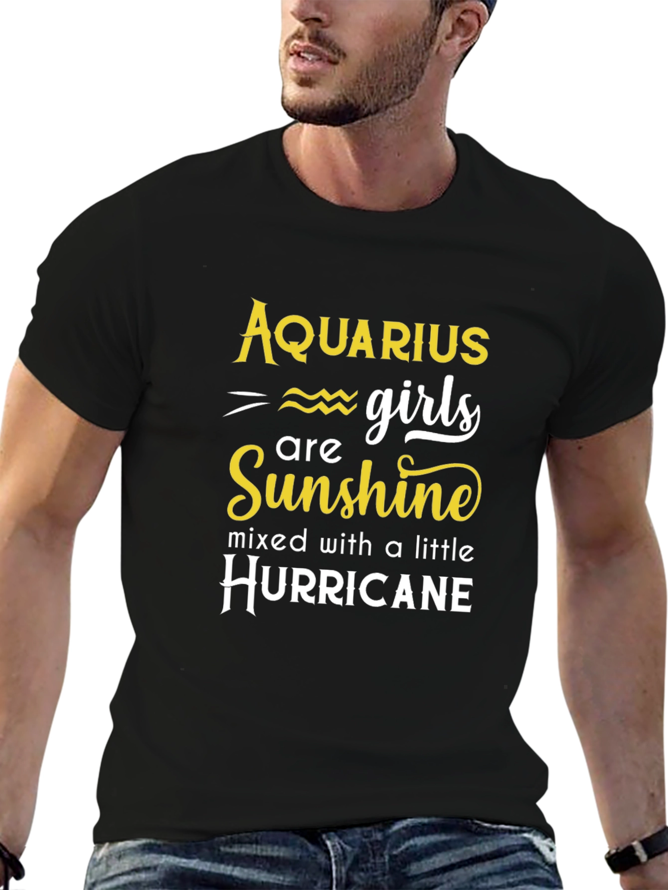 Aquarius Girls Sunshine and Hurricane T-Shirt