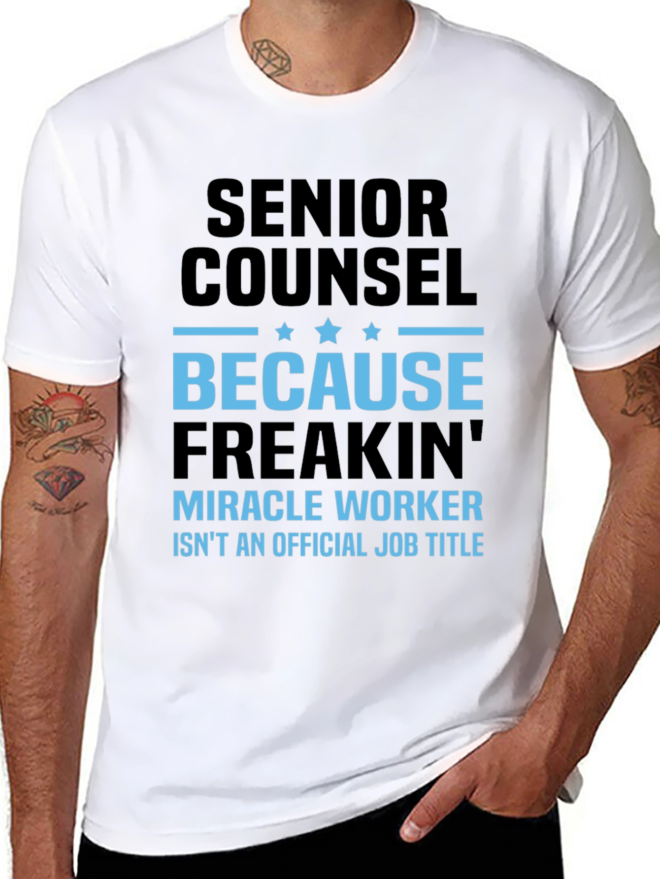 Senior Counsel Miracle Worker T-Shirt