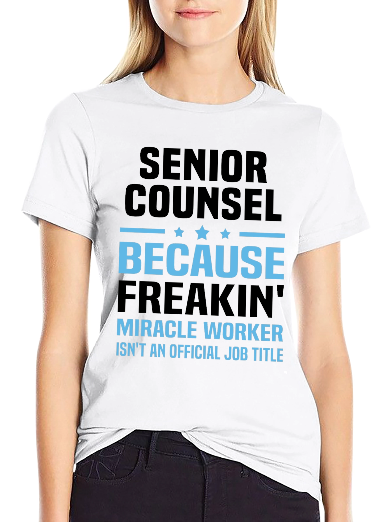 Senior Counsel Miracle Worker T-Shirt