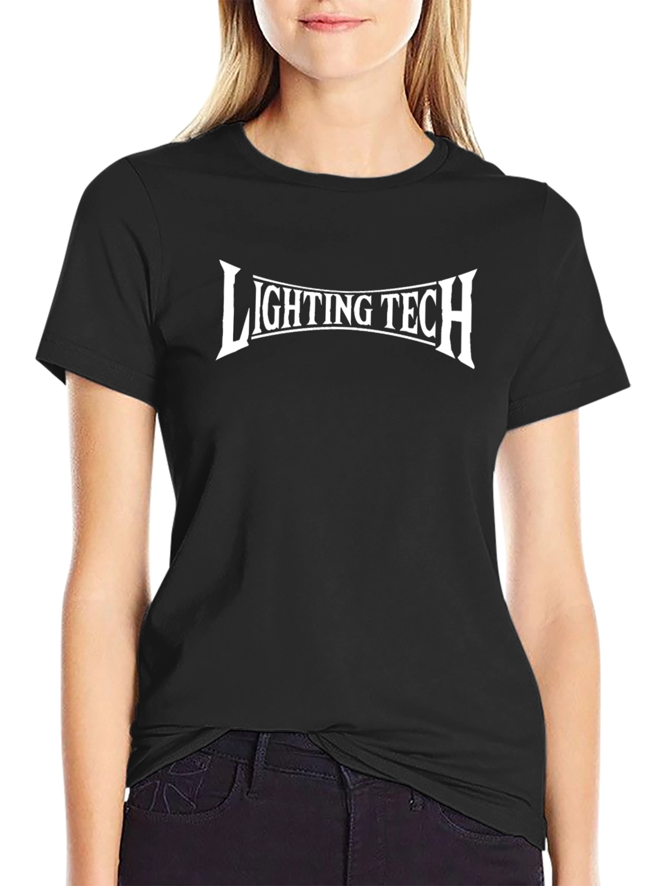 Lighting Tech Black T-Shirt