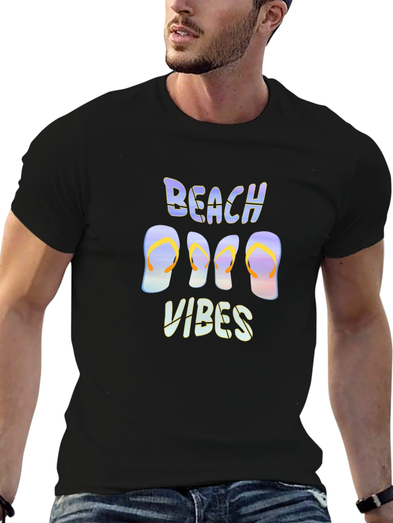 Beach Vibes Graphic T-Shirt