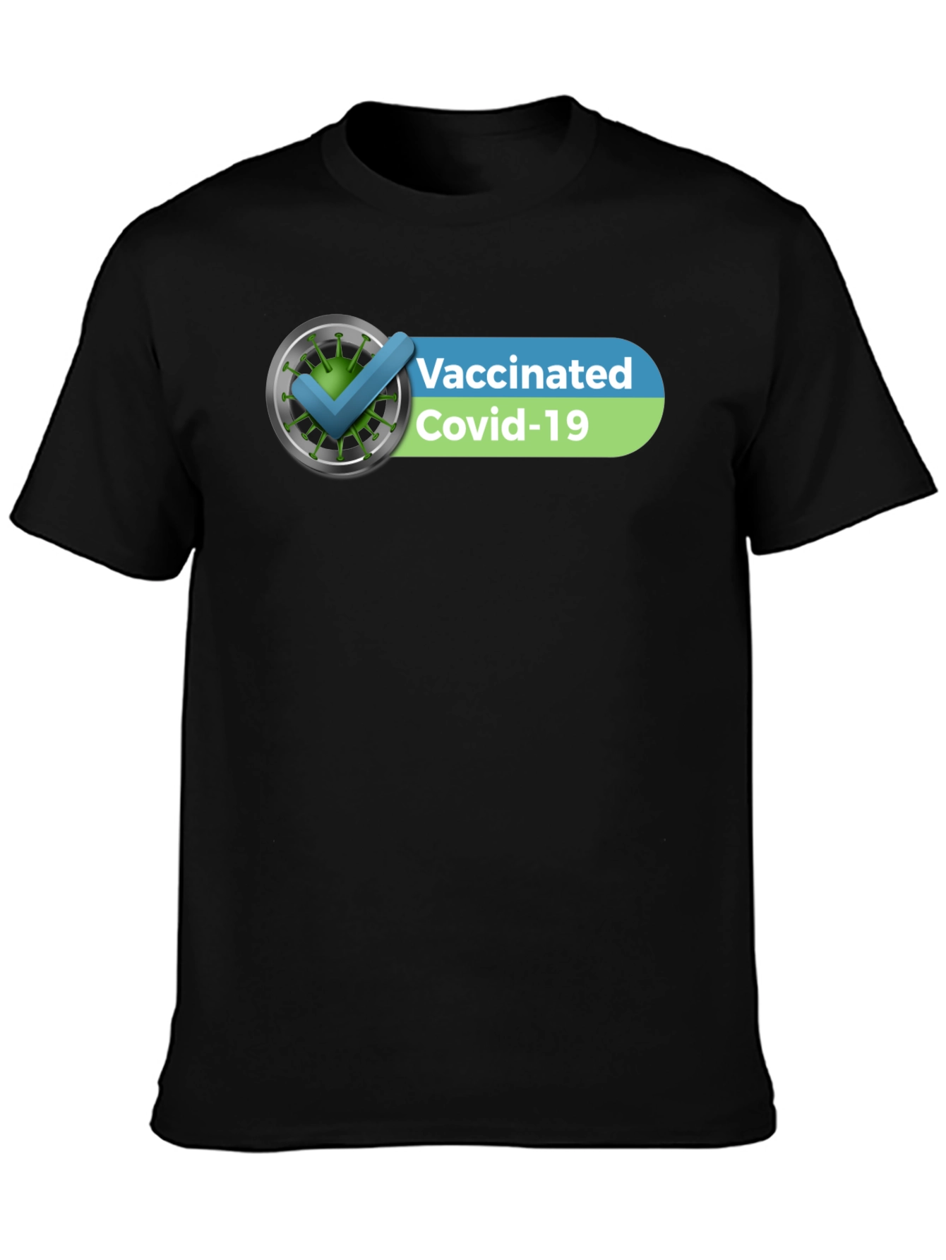 Vaccinated Covid-19 Checkmark T-Shirt