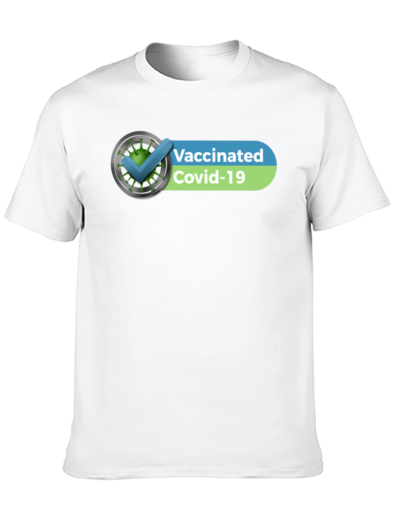 Vaccinated Covid-19 Checkmark T-Shirt