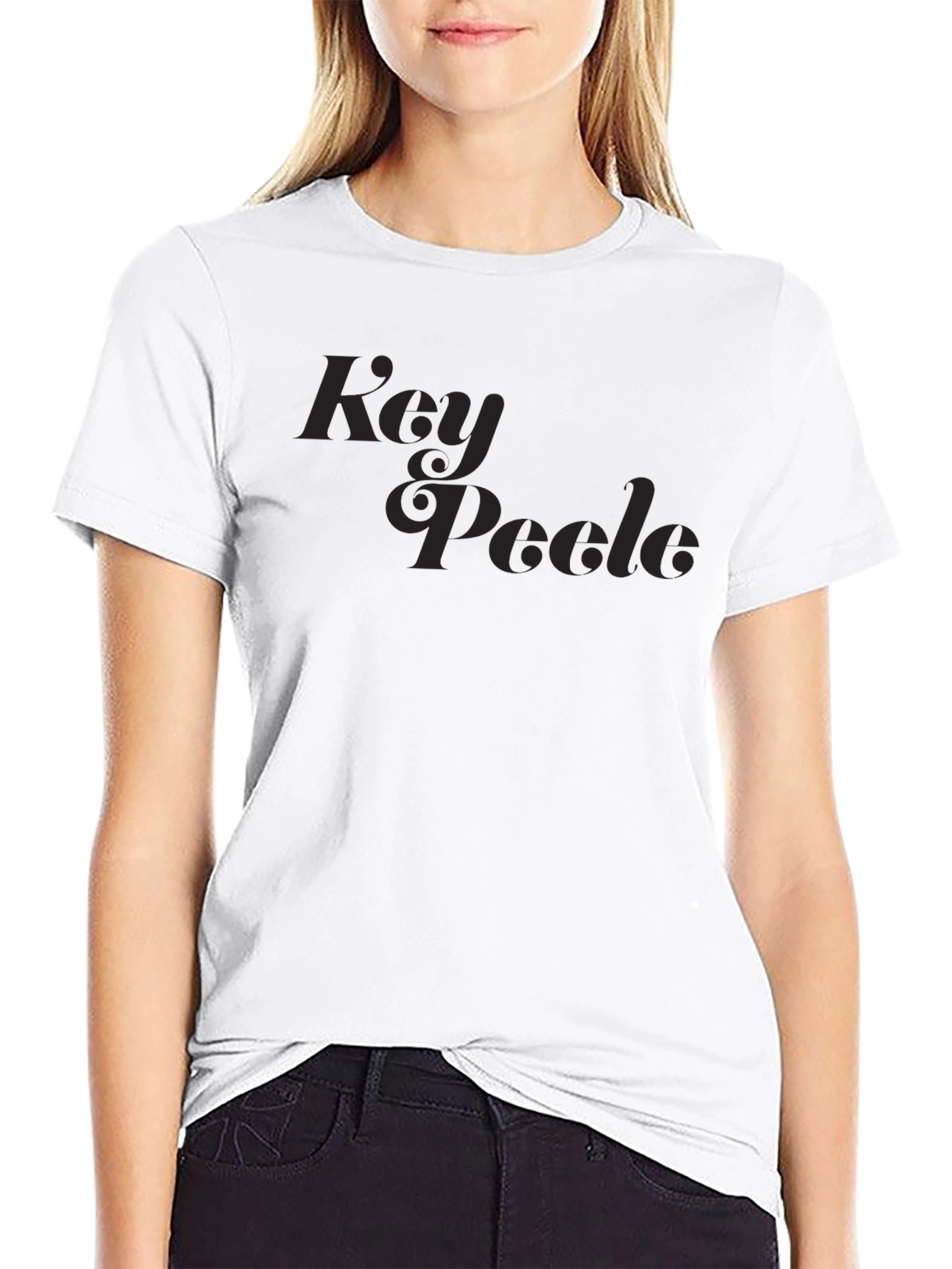 Key & Poole Black Graphic T-Shirt