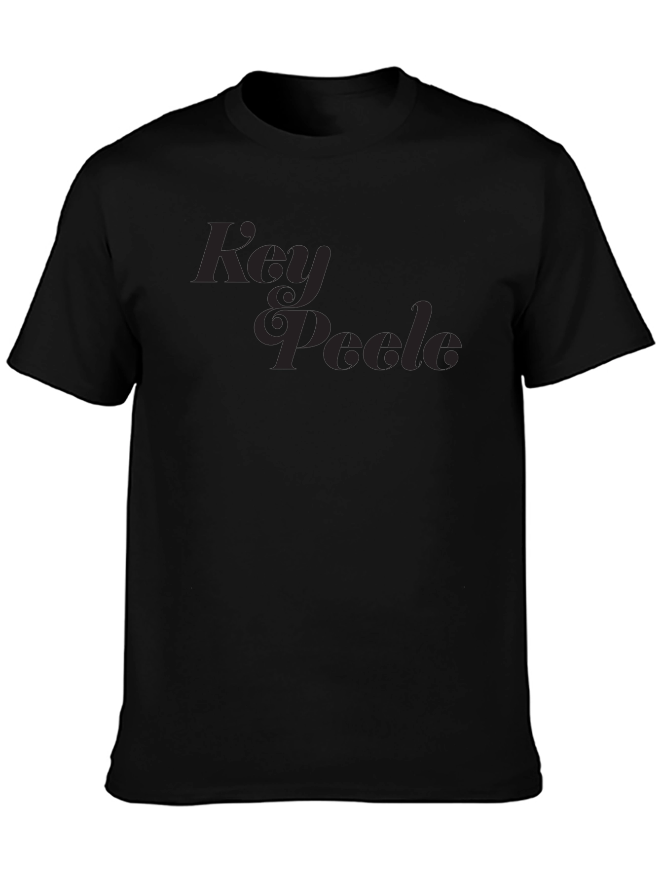 Key & Poole Black Graphic T-Shirt