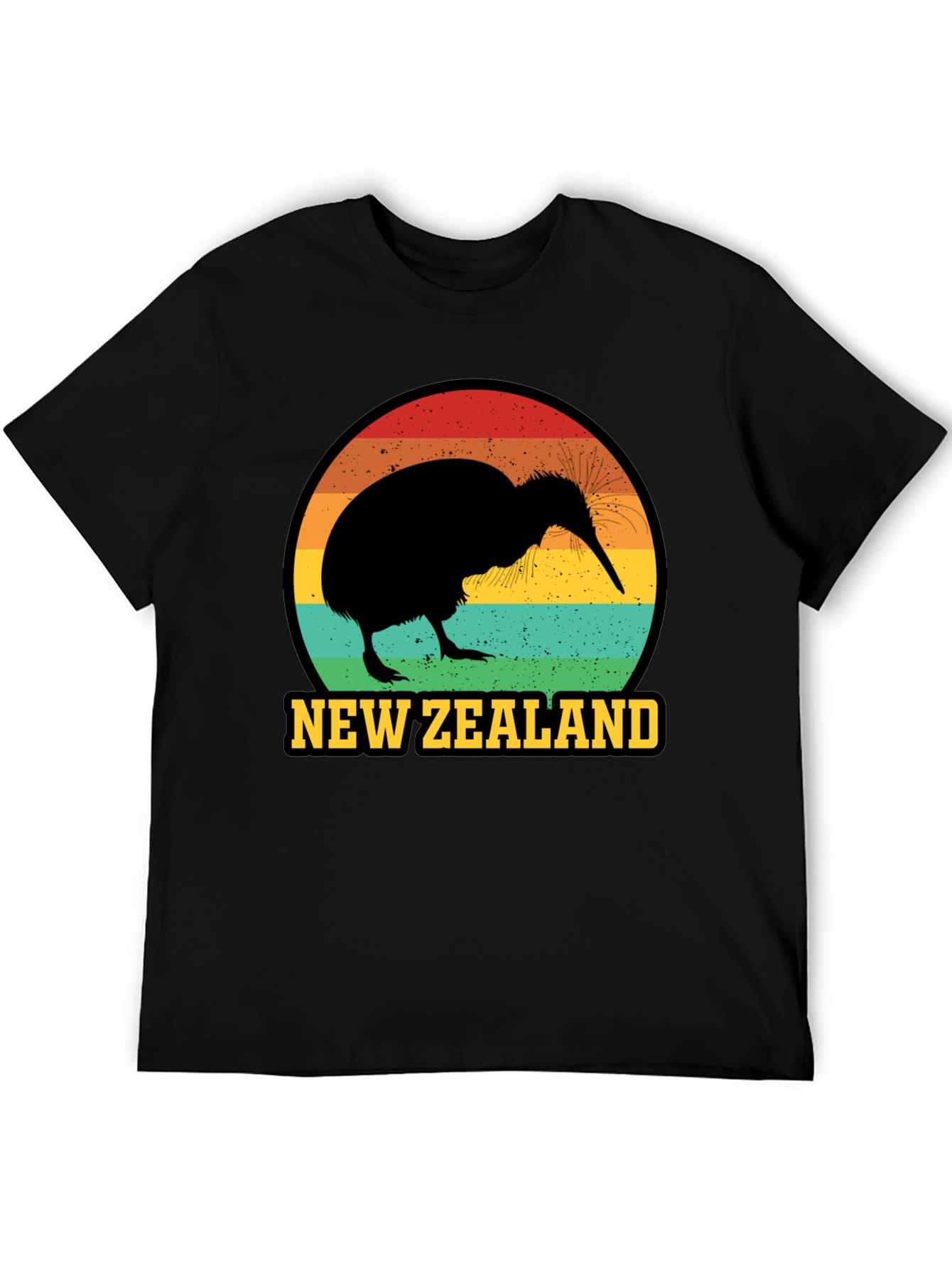 New Zealand Kiwi Bird Graphic T-Shirt