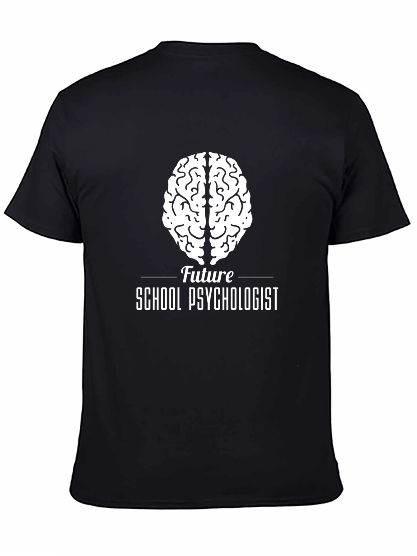 Future School Psychologist Brain Graphic T-Shirt