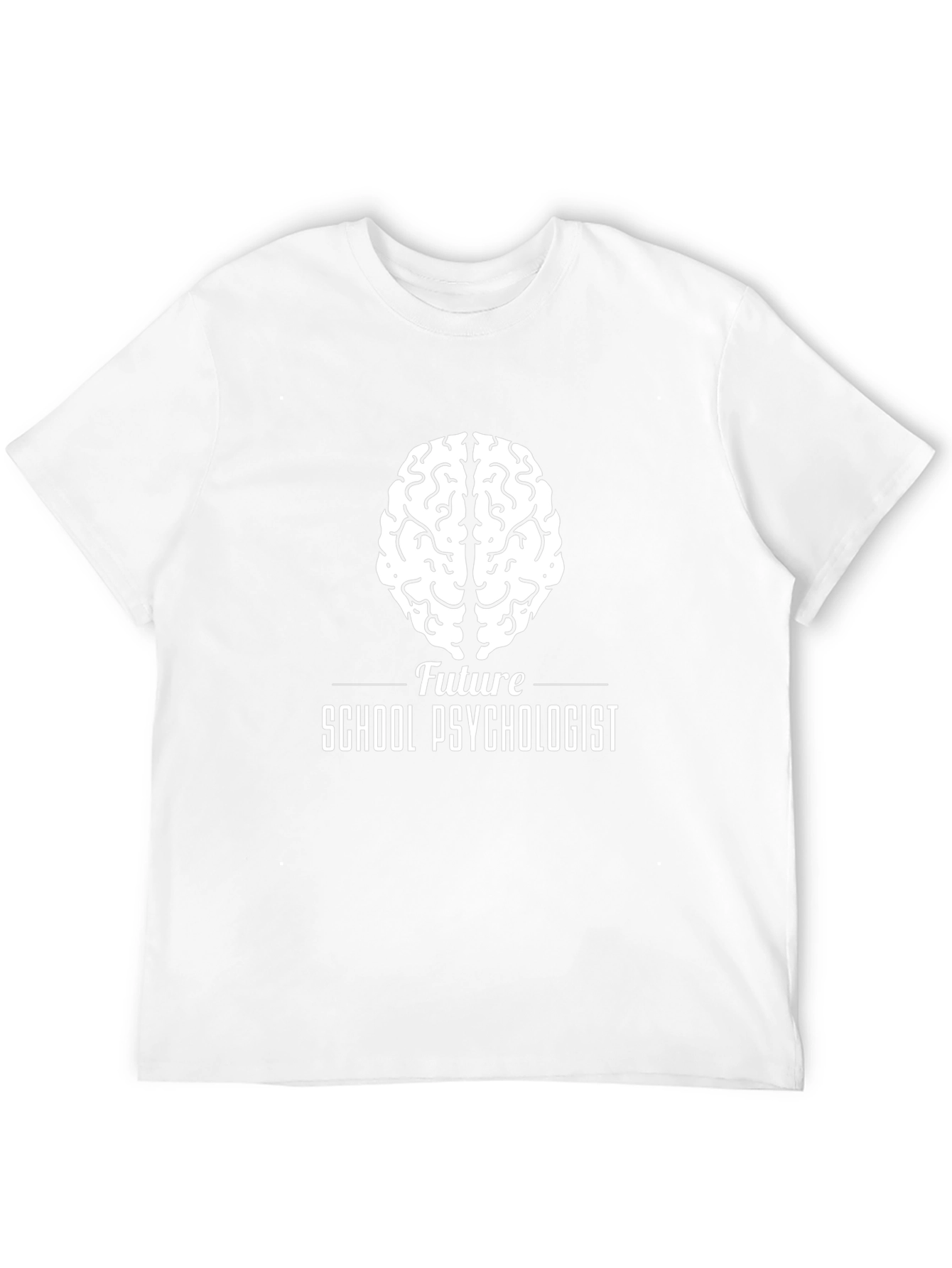 Future School Psychologist Brain Graphic T-Shirt