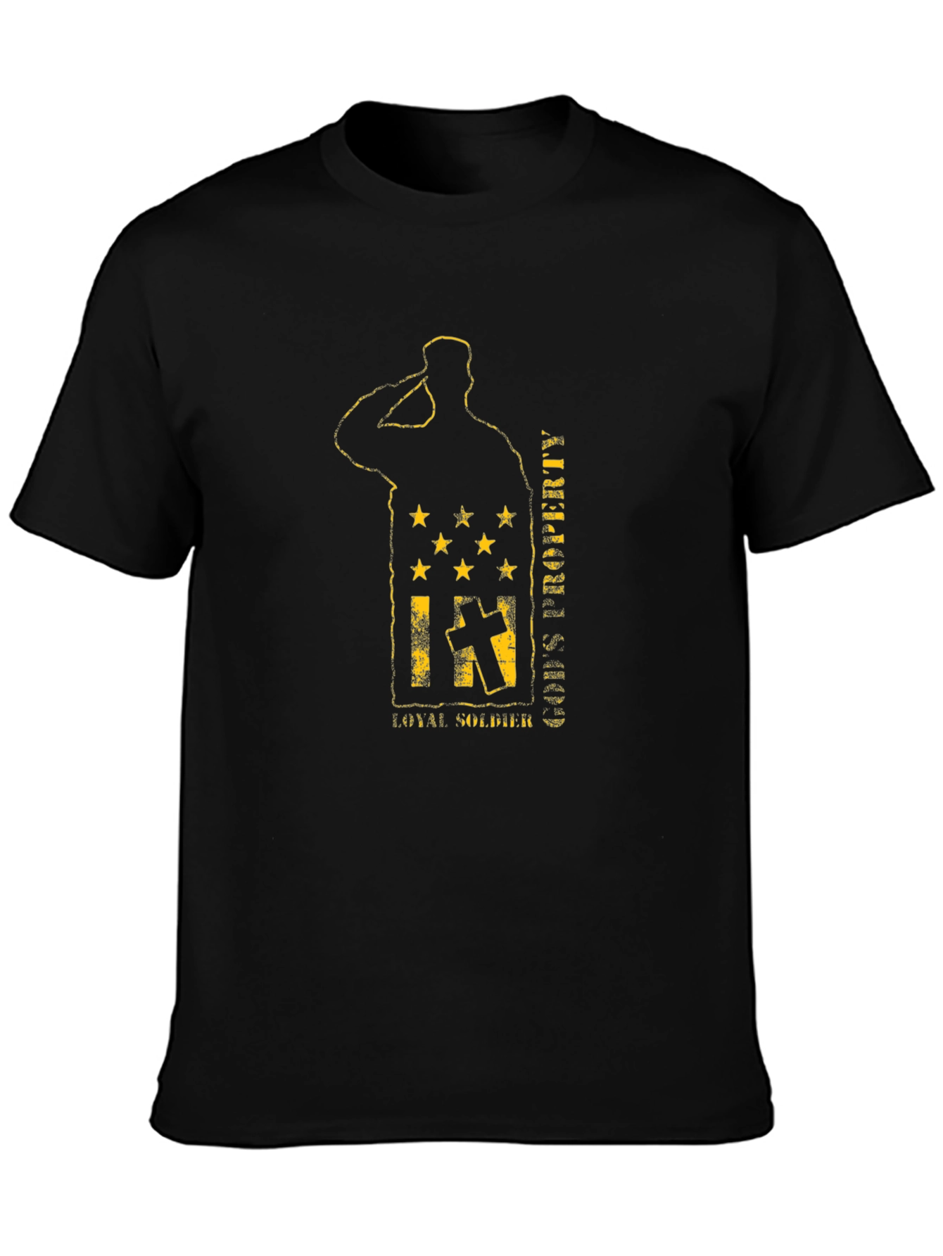 Loyal Soldier Gods Property Graphic T-Shirt