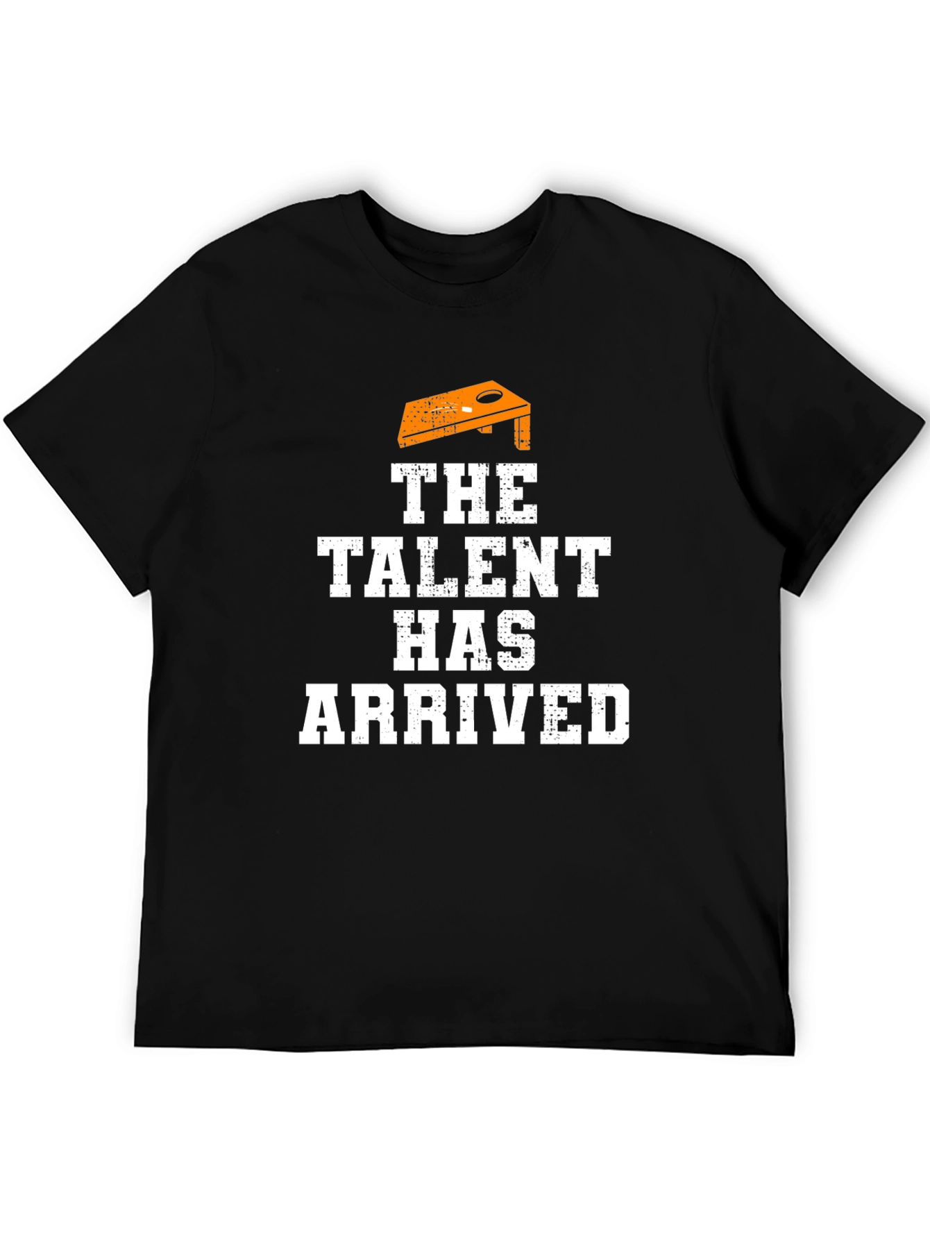 The Talent Has Arrived Black Graphic Tee